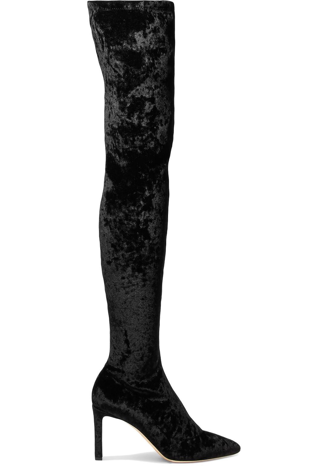 jimmy choo velvet boots