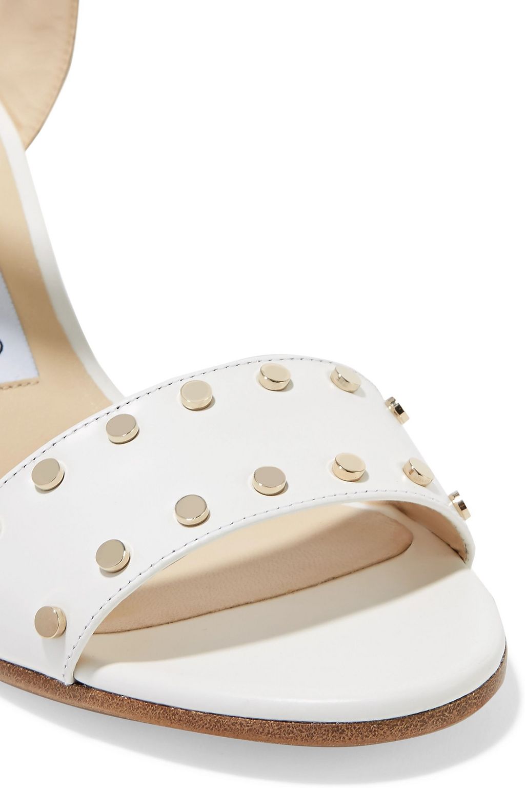 JIMMY CHOO Veto 65 studded leather sandals
