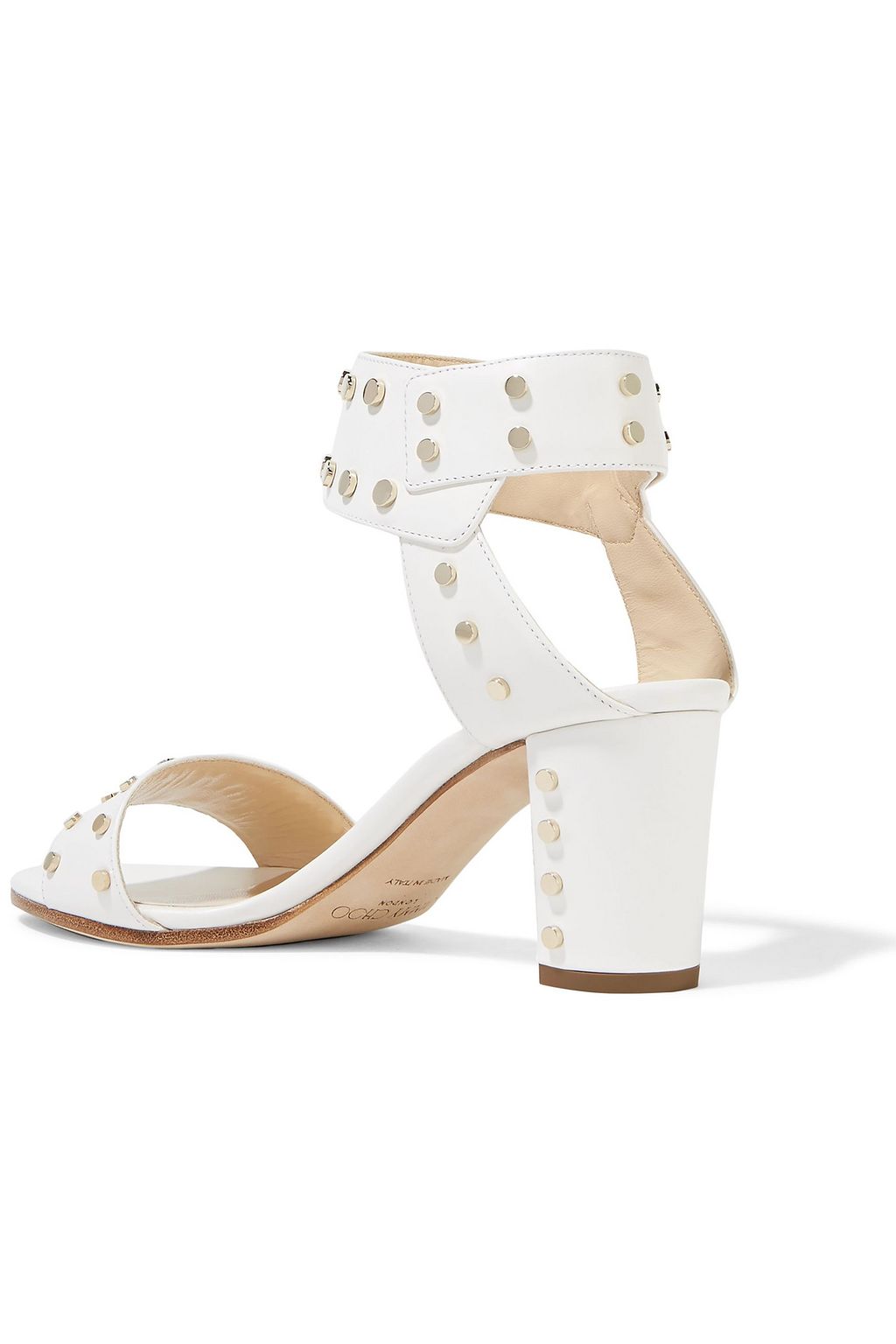 JIMMY CHOO Veto 65 studded leather sandals