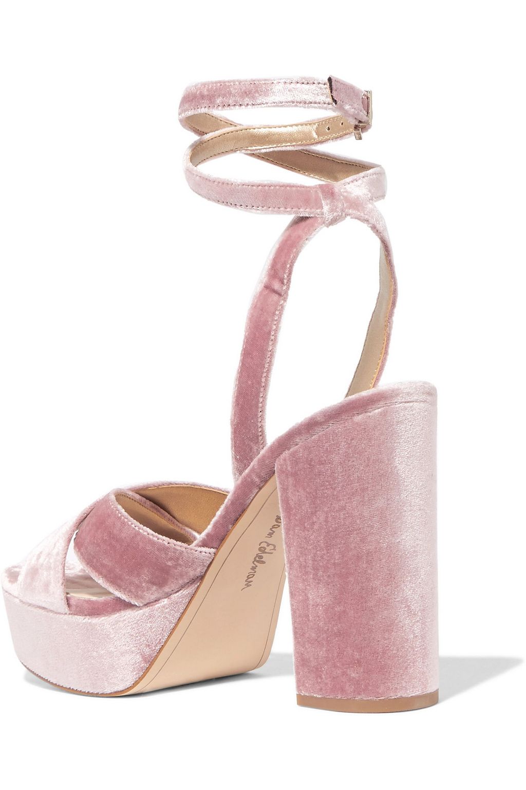 mara suede platform sandal