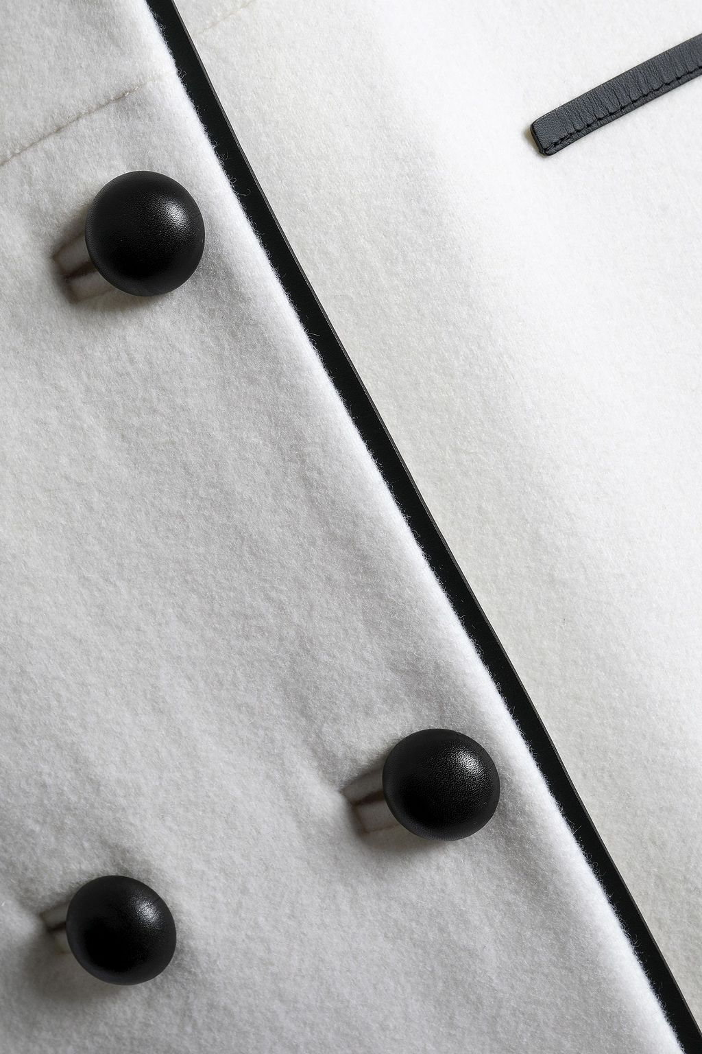 VALENTINO GARAVANI Double-breasted wool-blend felt coat