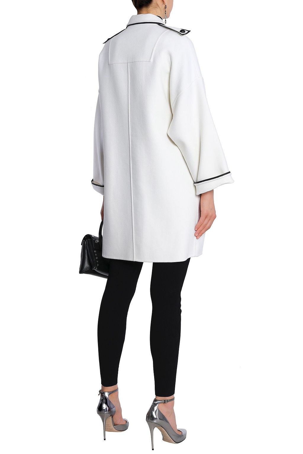 VALENTINO GARAVANI Double-breasted wool-blend felt coat