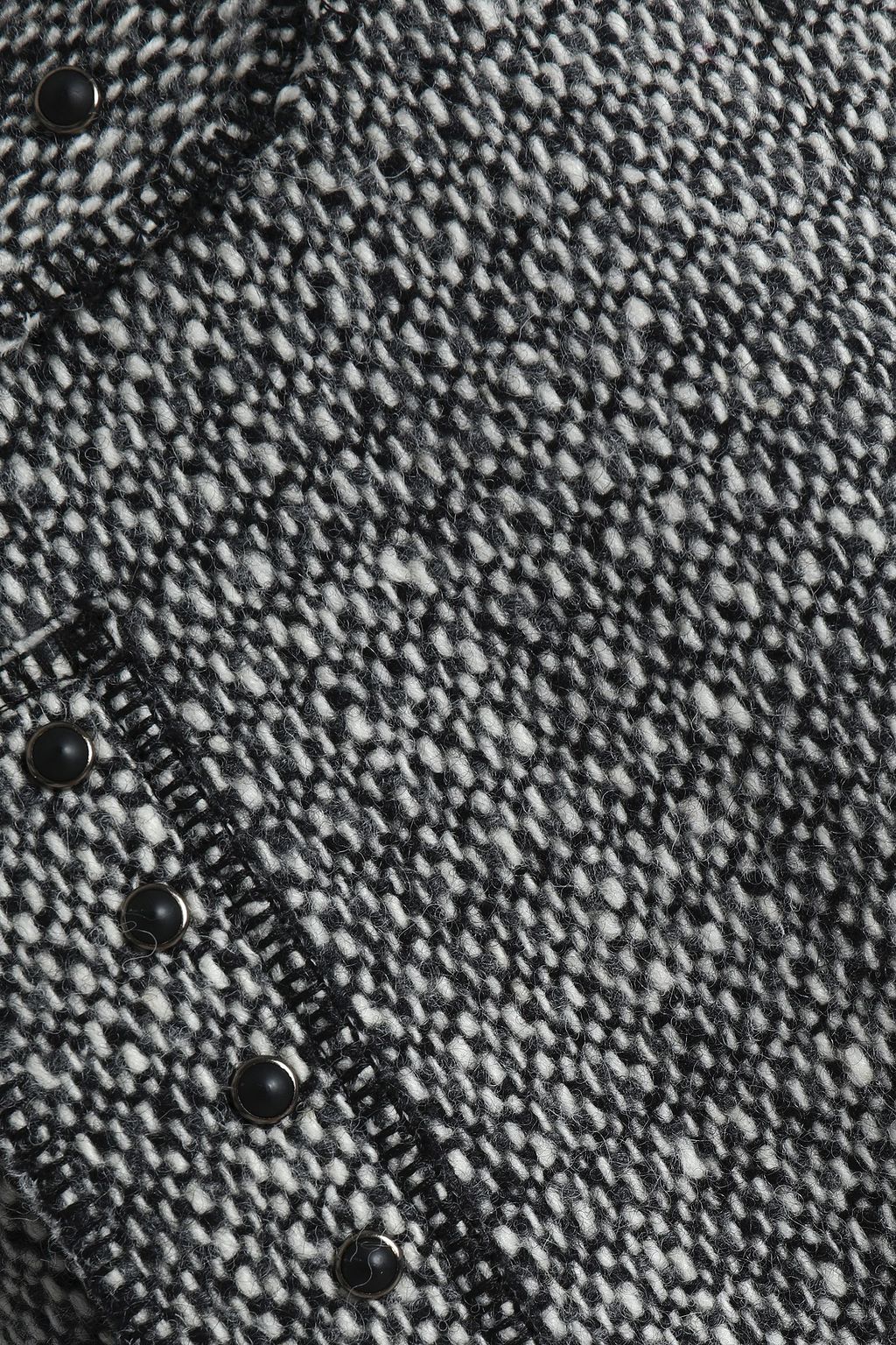 VALENTINO GARAVANI Studded wool and cashmere-blend tweed jacket