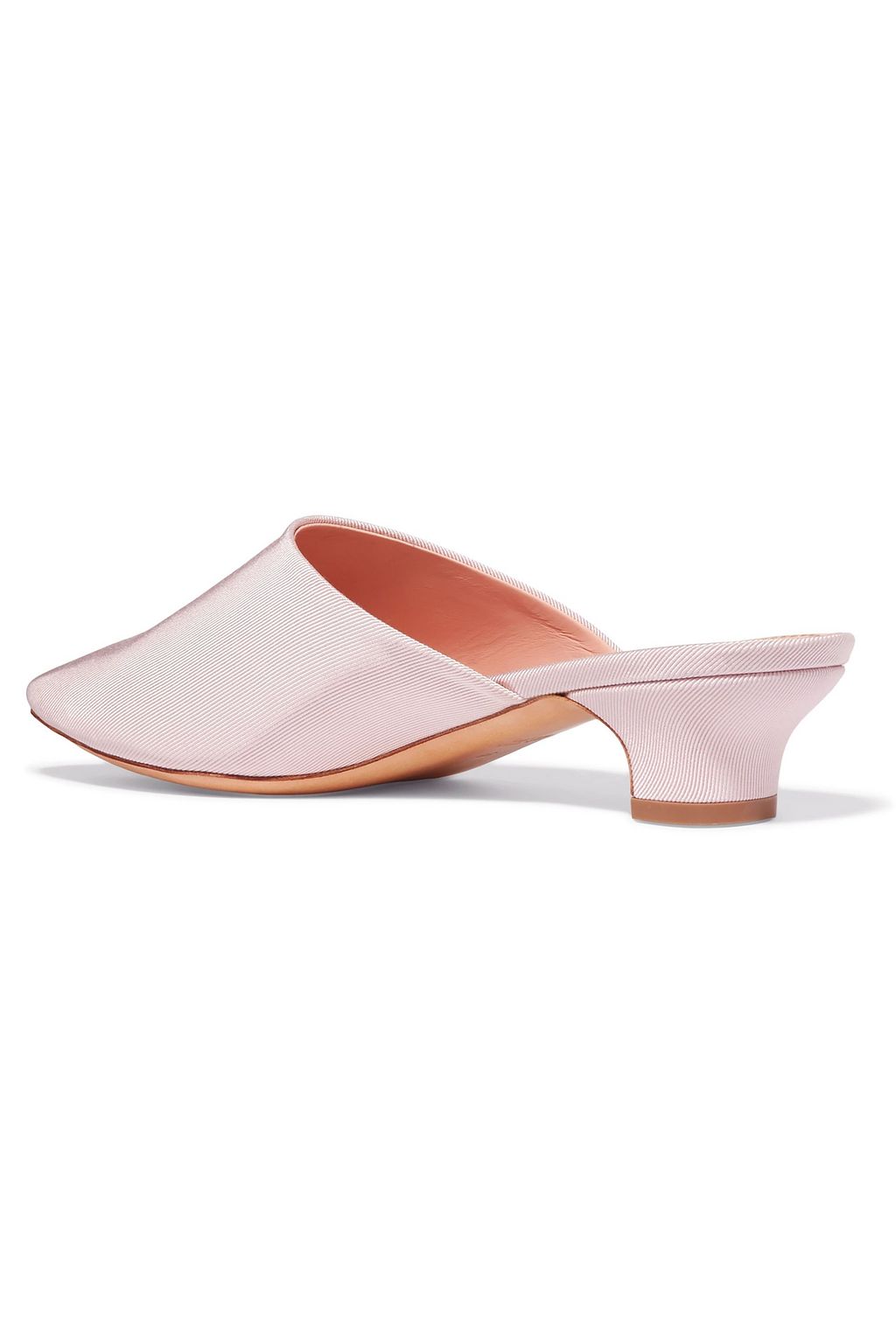 MANSUR GAVRIEL Elegant faille mules