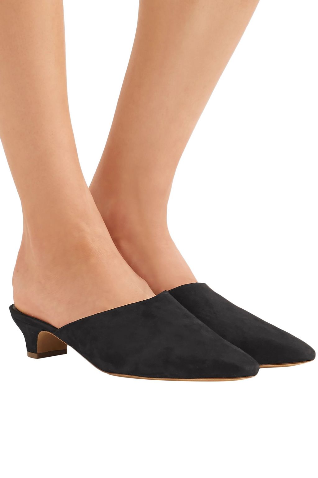 MANSUR GAVRIEL Elegant suede mules