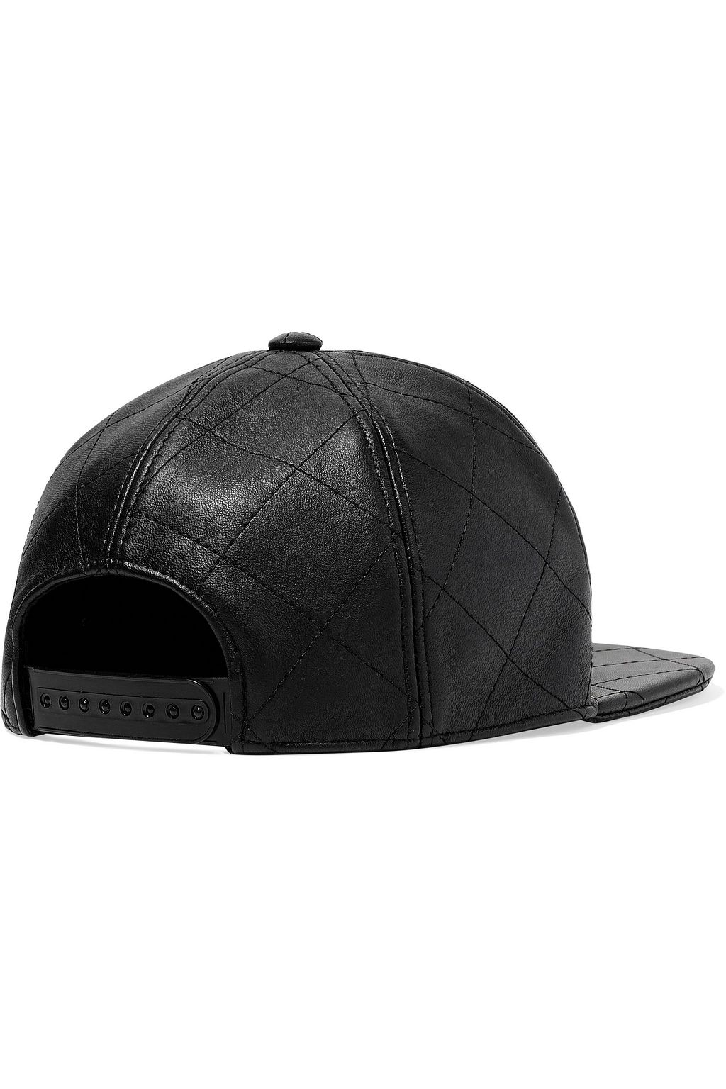 moschino leather hat