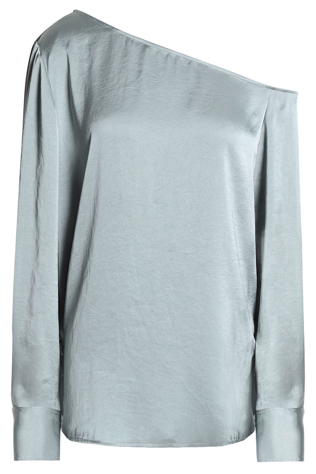 theory satin blouse