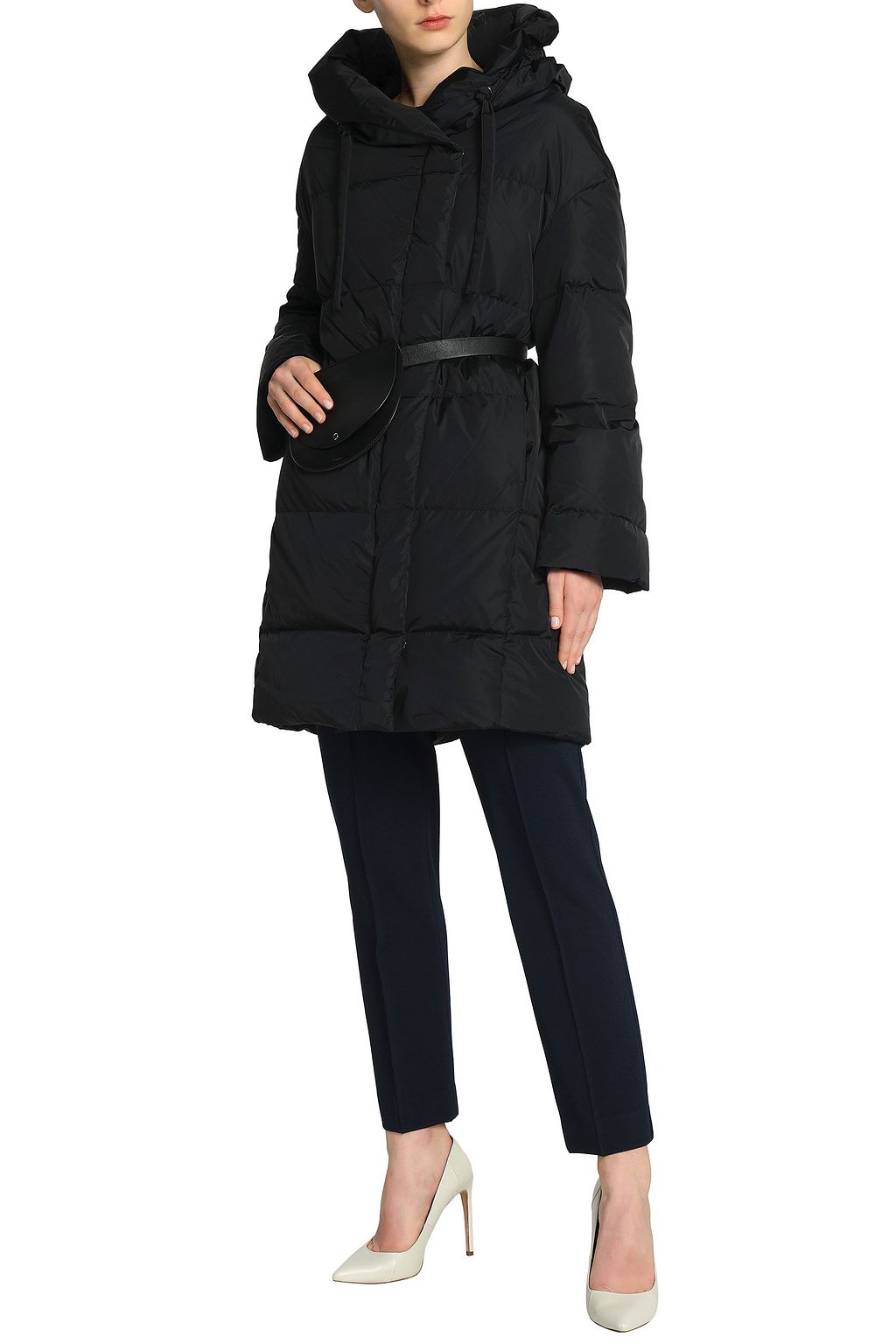 THEORY Quilted shell down jacket