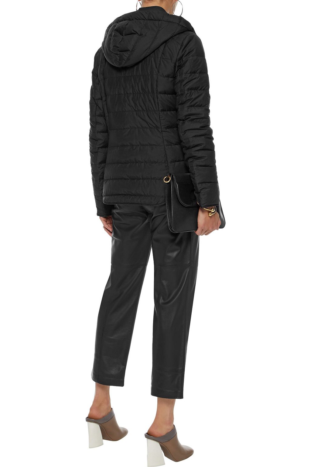 BELSTAFF Avedon quilted cotton-blend shell hooded down jacket