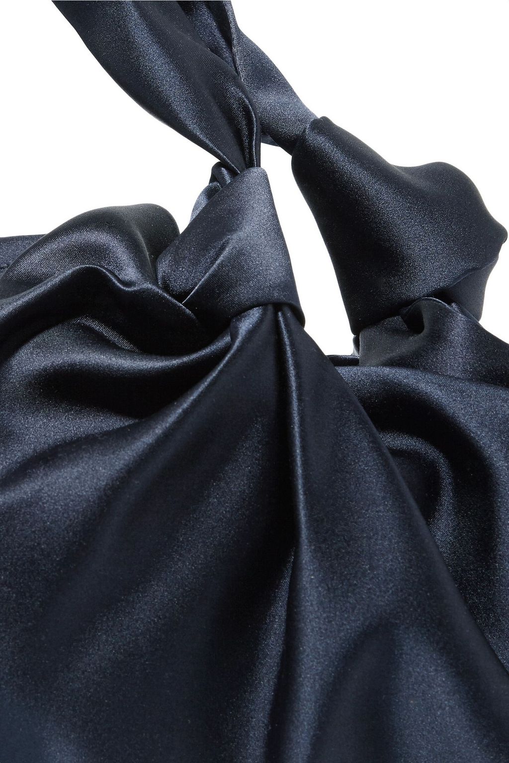 THE ROW Ascot Knot satin shoulder bag