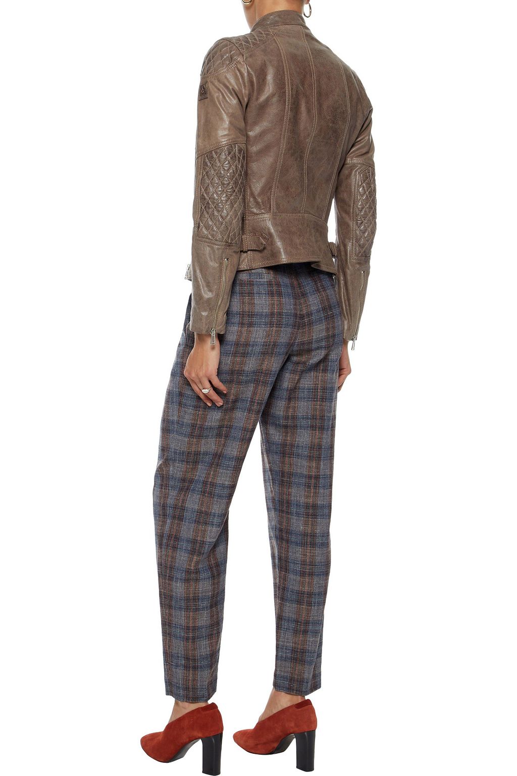 BELSTAFF Glyde leather biker jacket