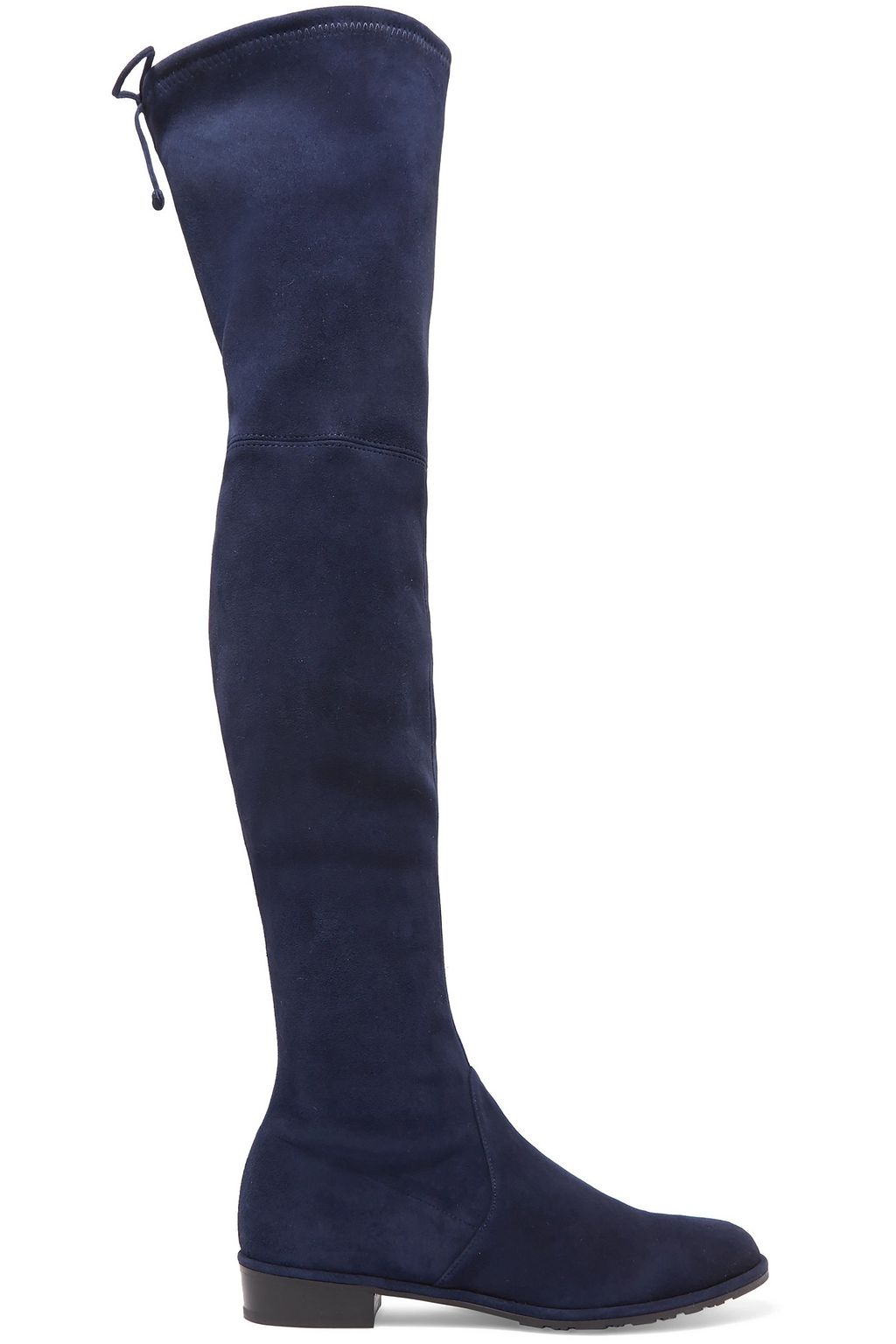 stretch suede over the knee boots