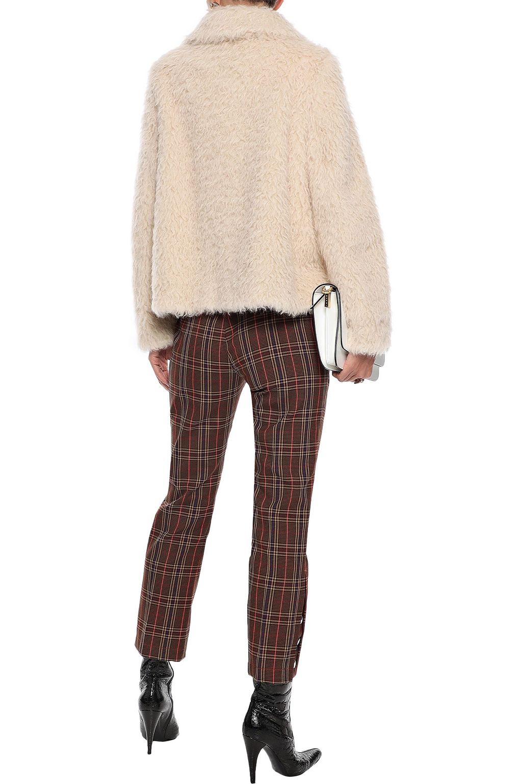 STAND Noemie faux shearling jacket