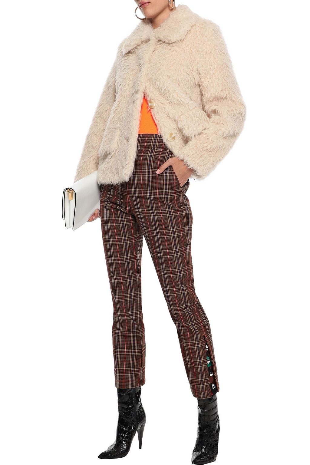 STAND Noemie faux shearling jacket