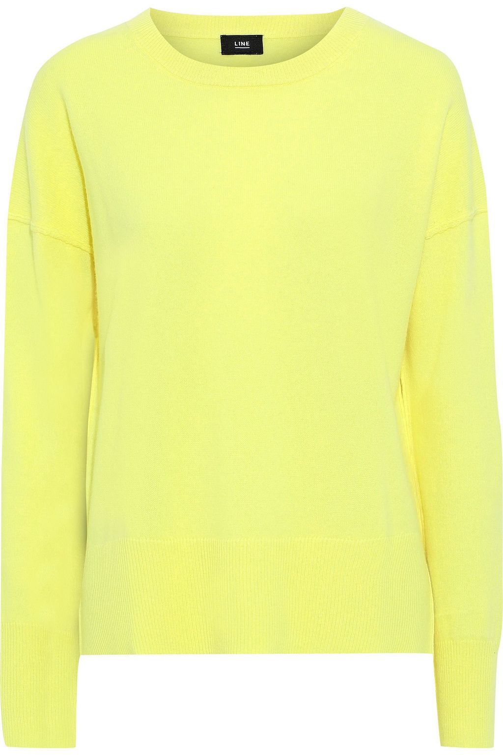 yellow cashmere sweater