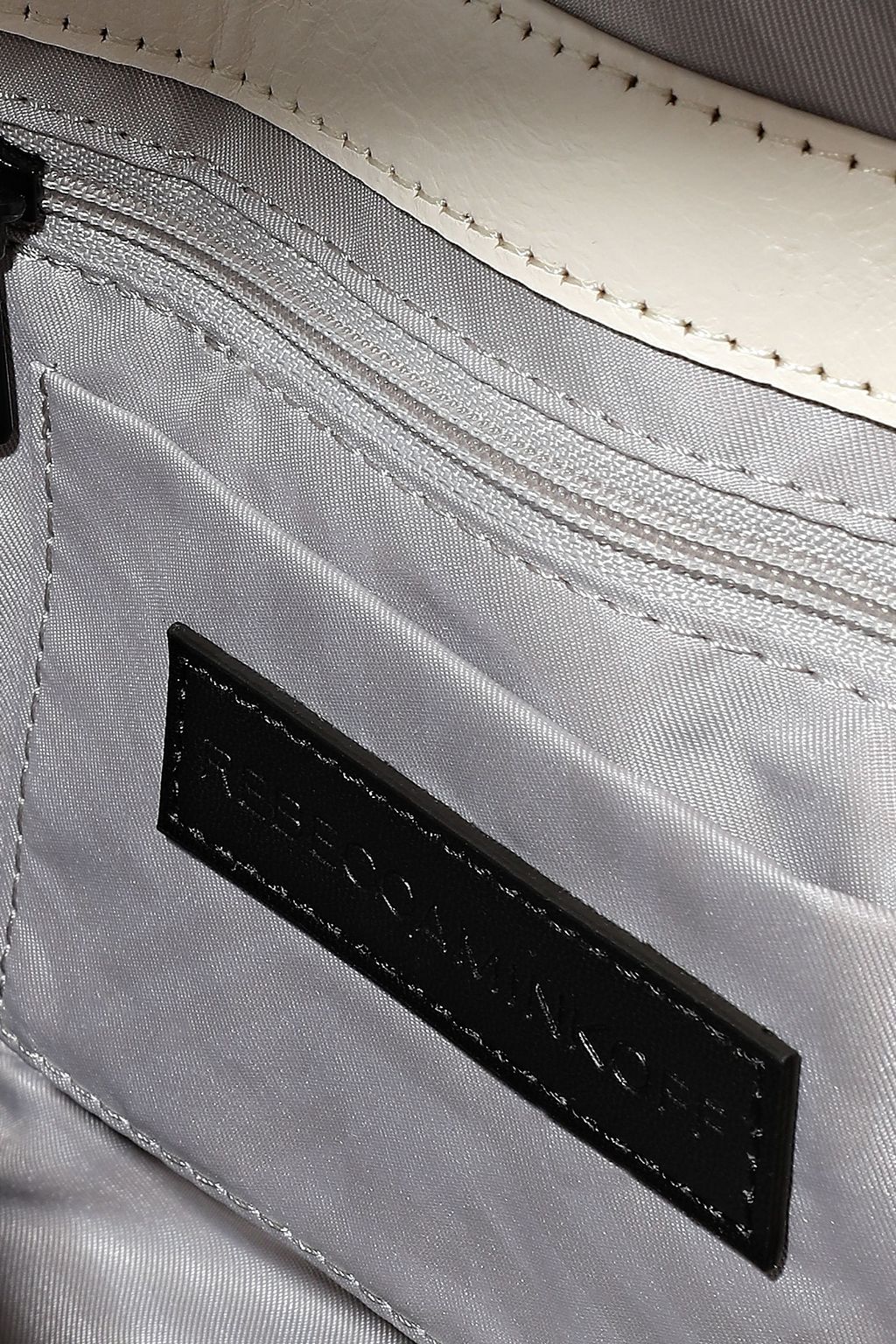 REBECCA MINKOFF Love quilted textured-leather shoulder bag