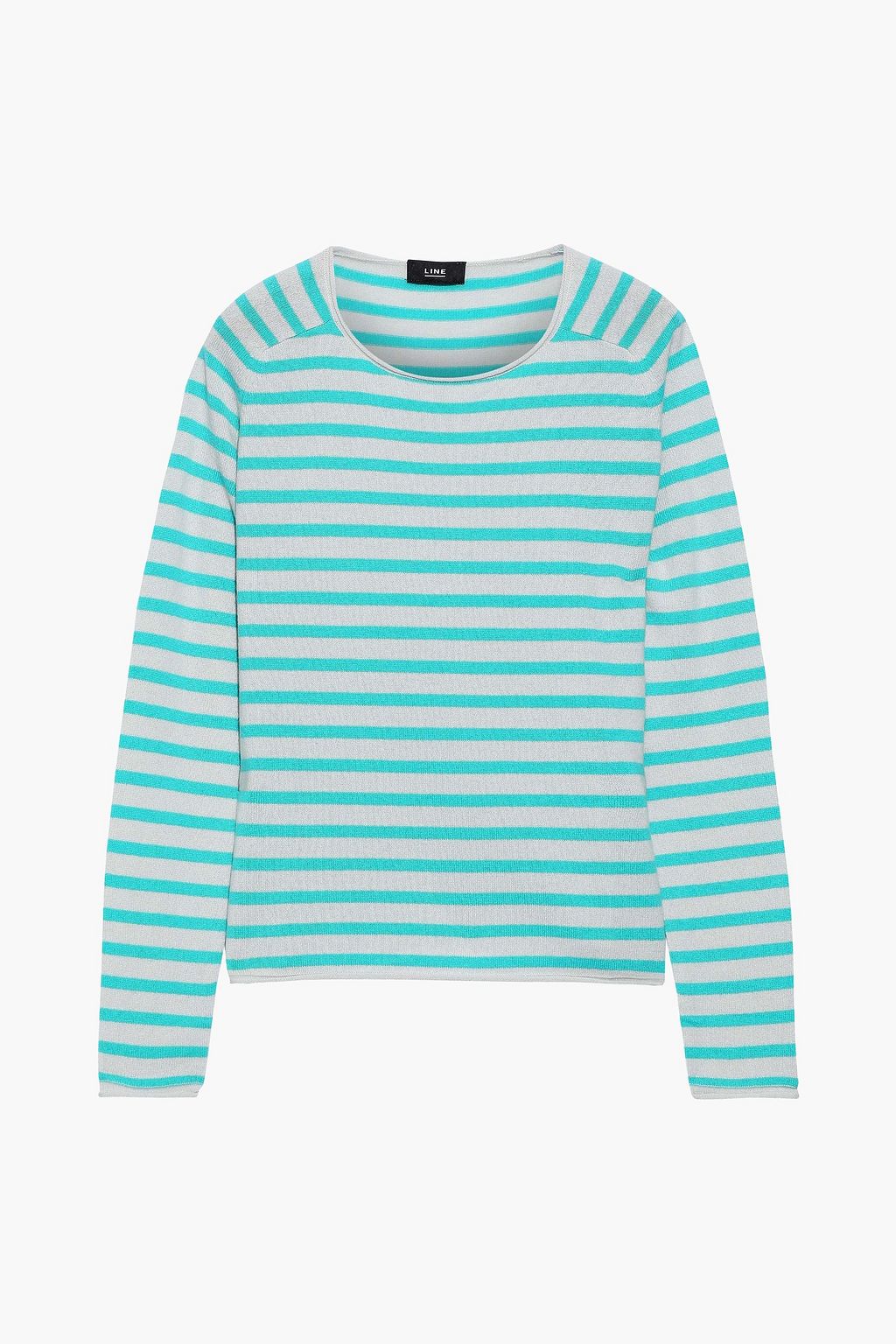 LINE Jackie striped cashmere sweater THE OUTNET