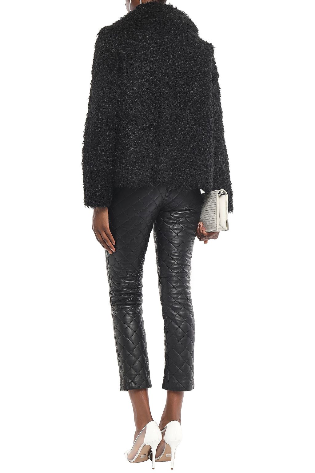 STAND Noemie faux shearling jacket