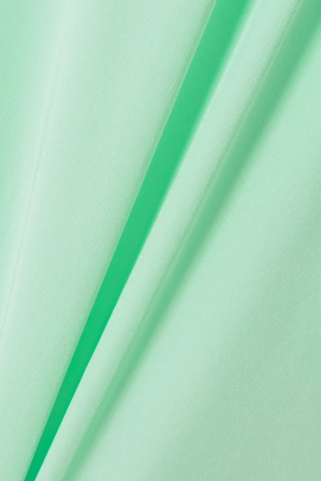 SIES MARJAN Asymmetric silk crepe de chine midi skirt
