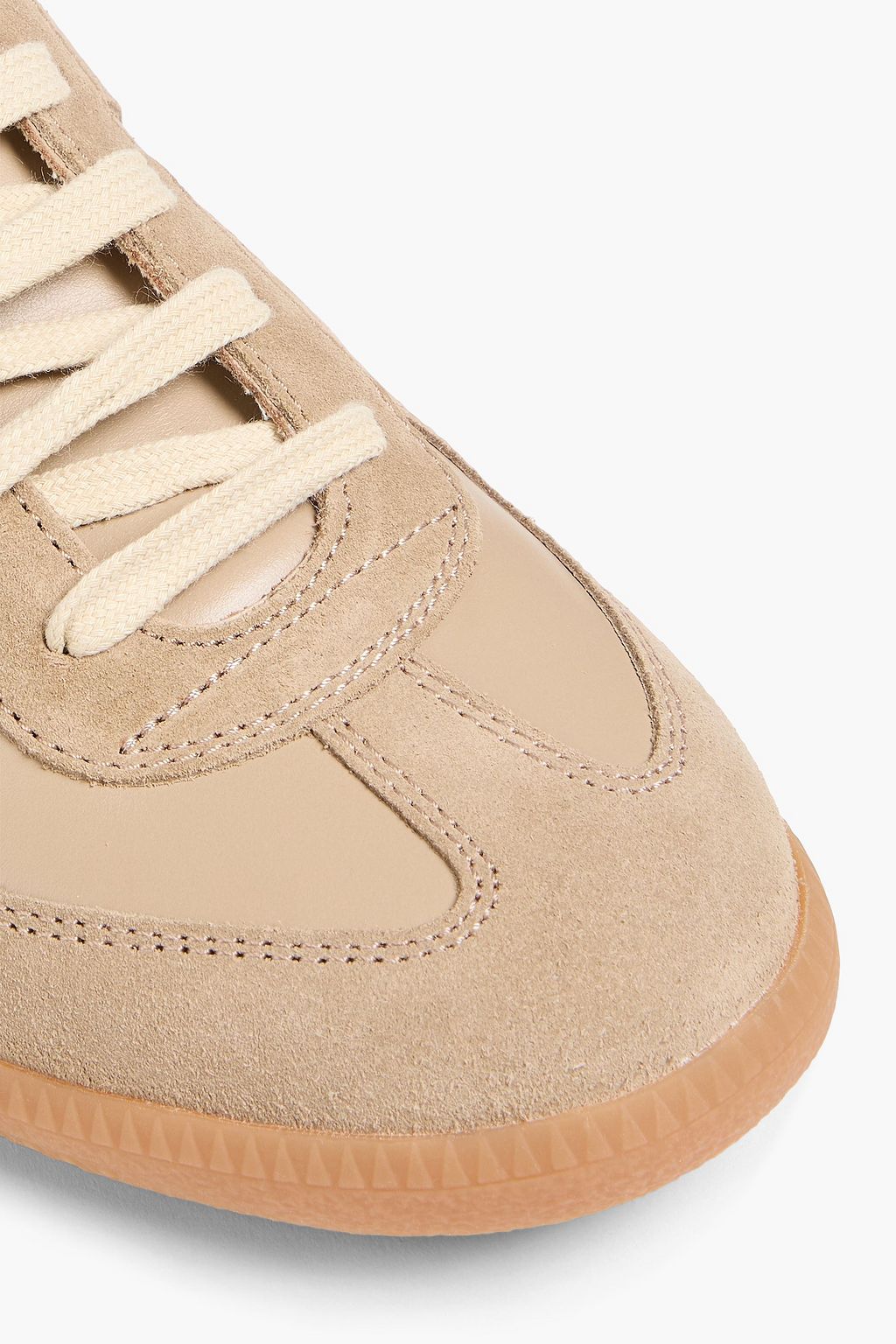 MAISON MARGIELA Replica leather and suede sneakers