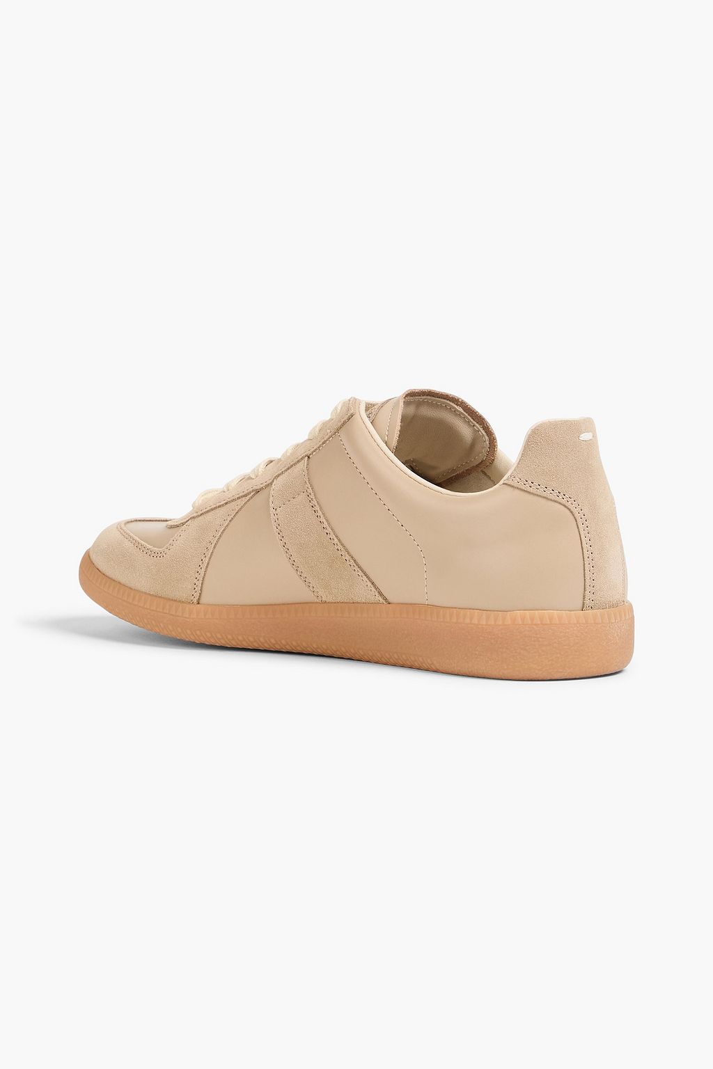 MAISON MARGIELA Replica leather and suede sneakers