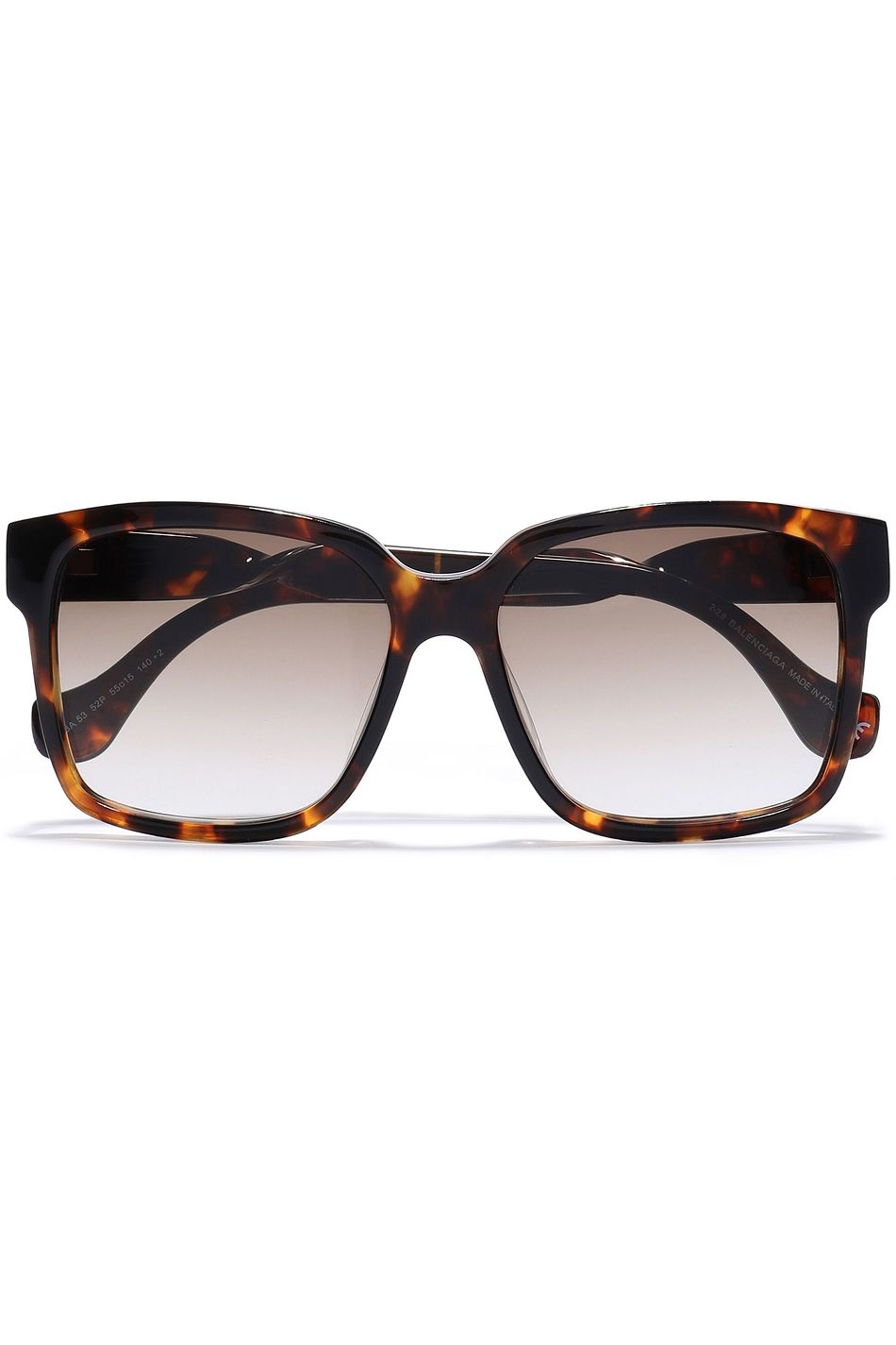 tortoiseshell acetate sunglasses Square Frame Tortoiseshell Acetate