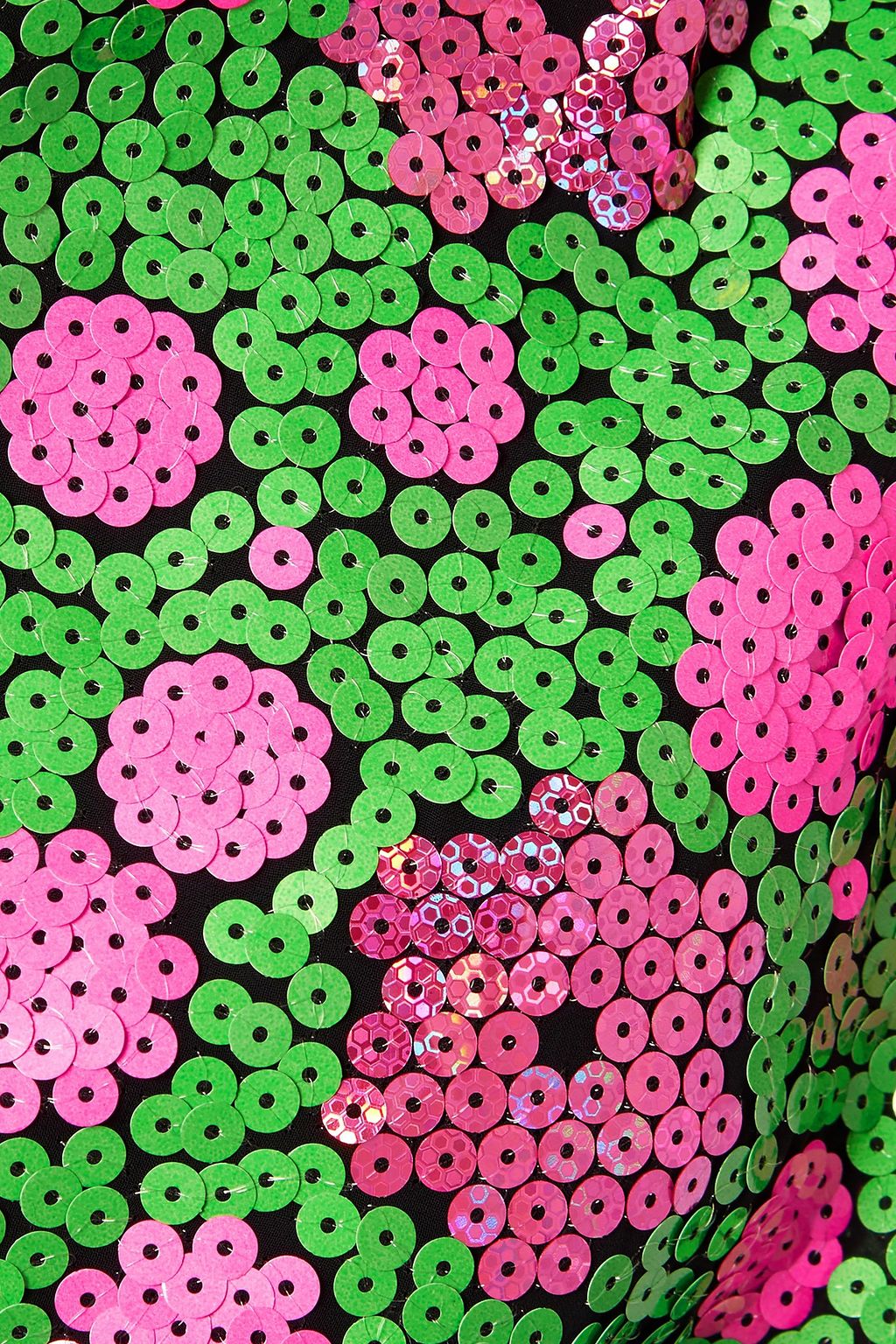 MARC JACOBS Open-back floral-appliquéd sequined crepe midi dress