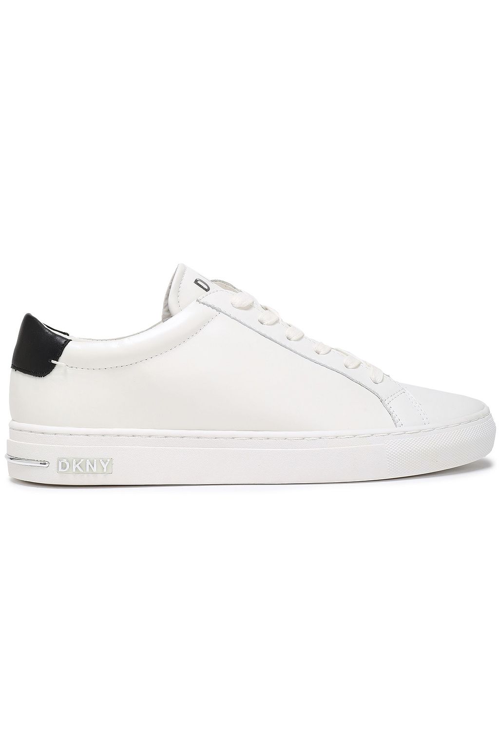 dkny leather sneakers