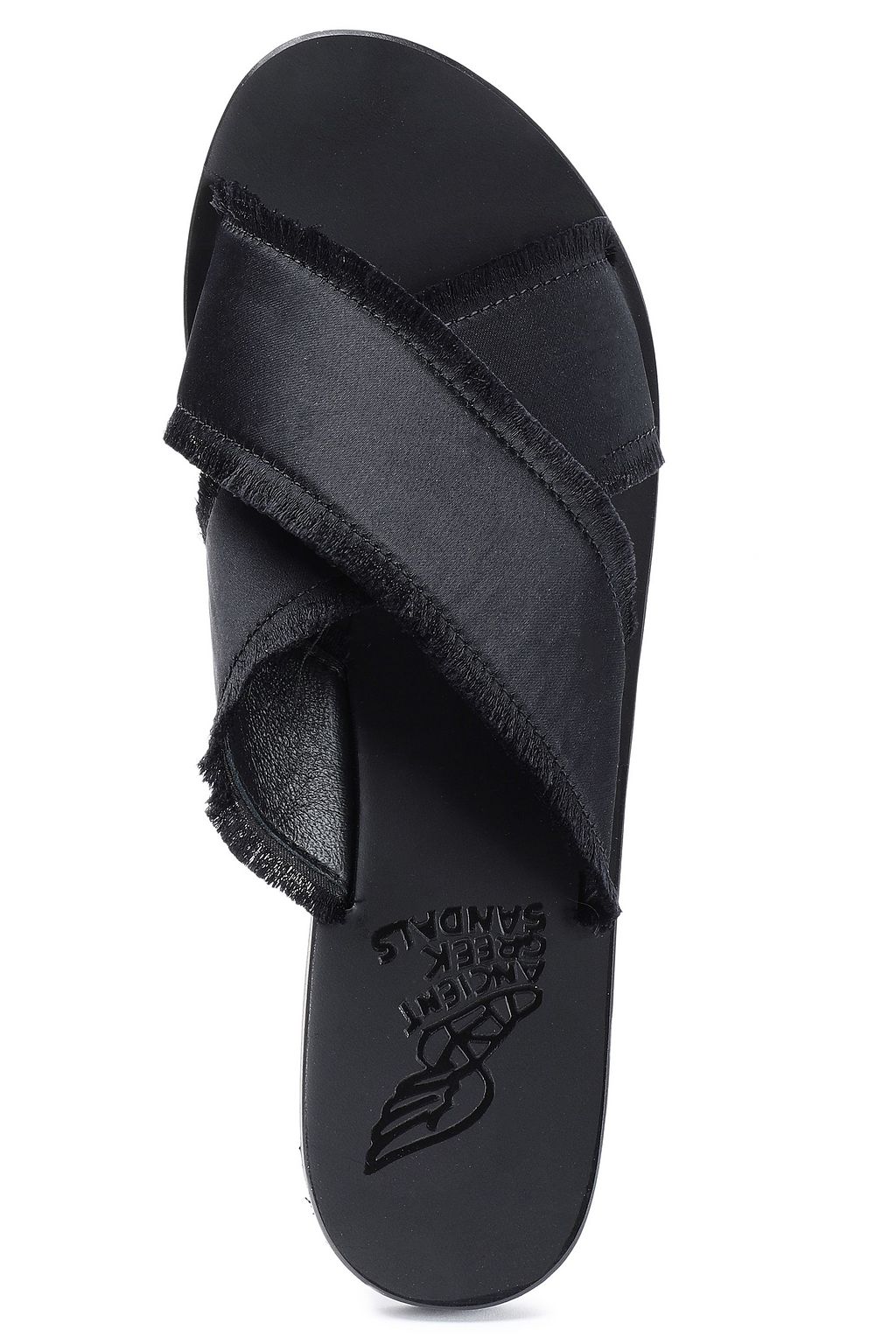 ANCIENT GREEK SANDALS Thais satin slides