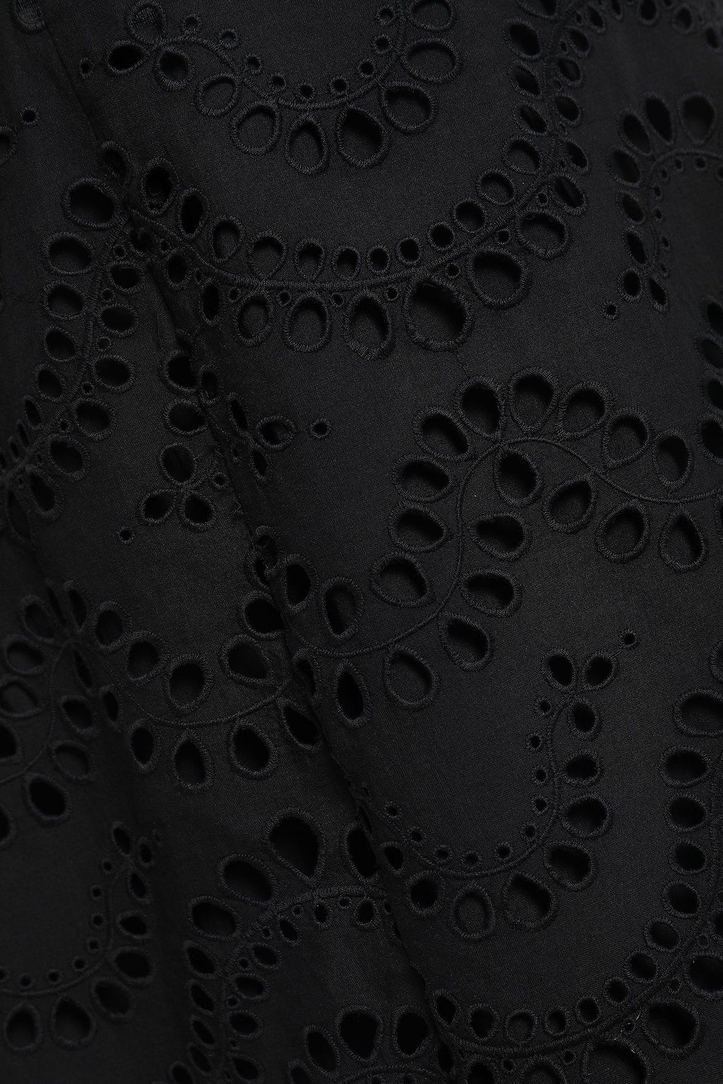 ZIMMERMANN Open-back bow-detailed broderie anglaise cotton mini dress