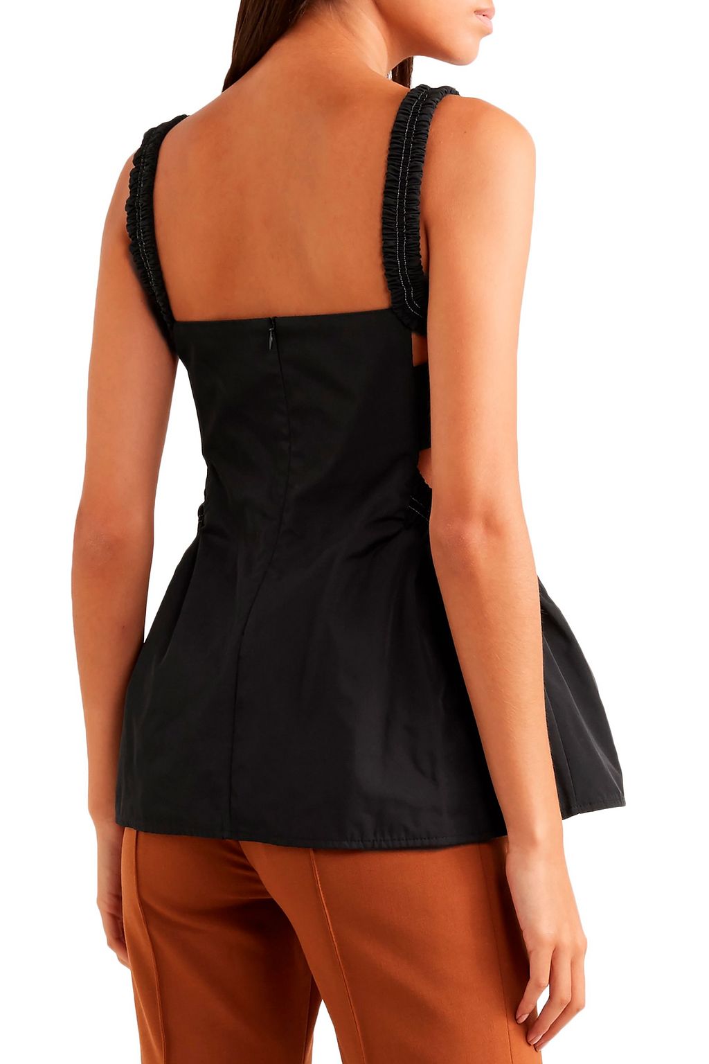 ELLERY Marseille cutout twill top