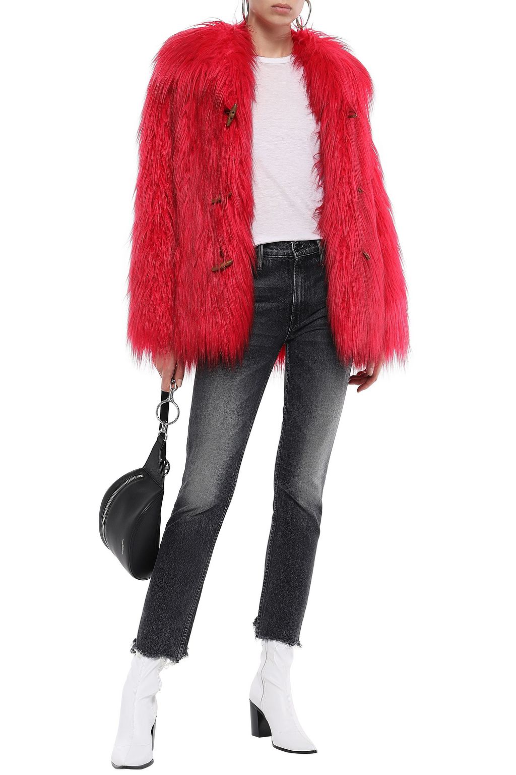 OPENING CEREMONY Faux fur coat
