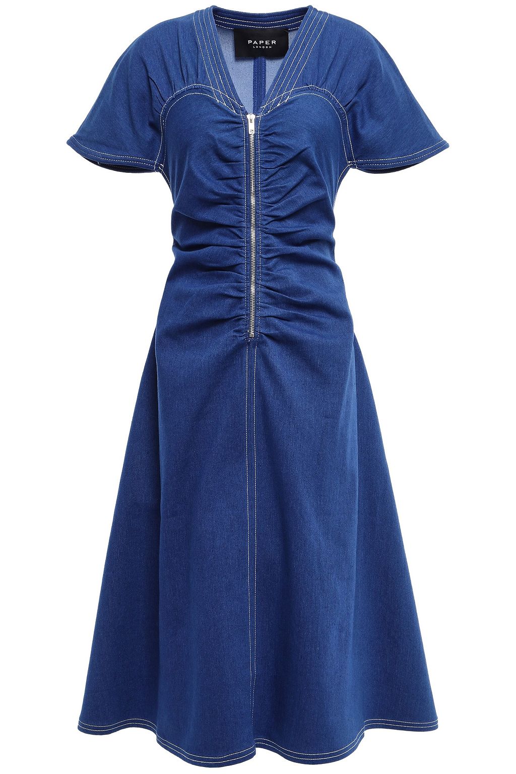 paper london denim dress