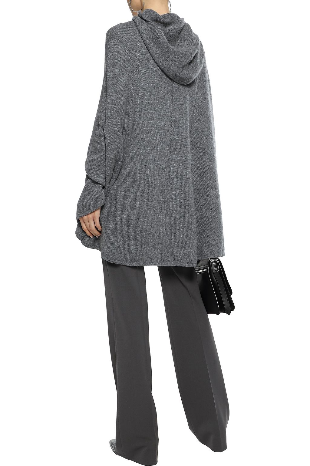 LE KASHA Madison split-front cashmere hooded cape