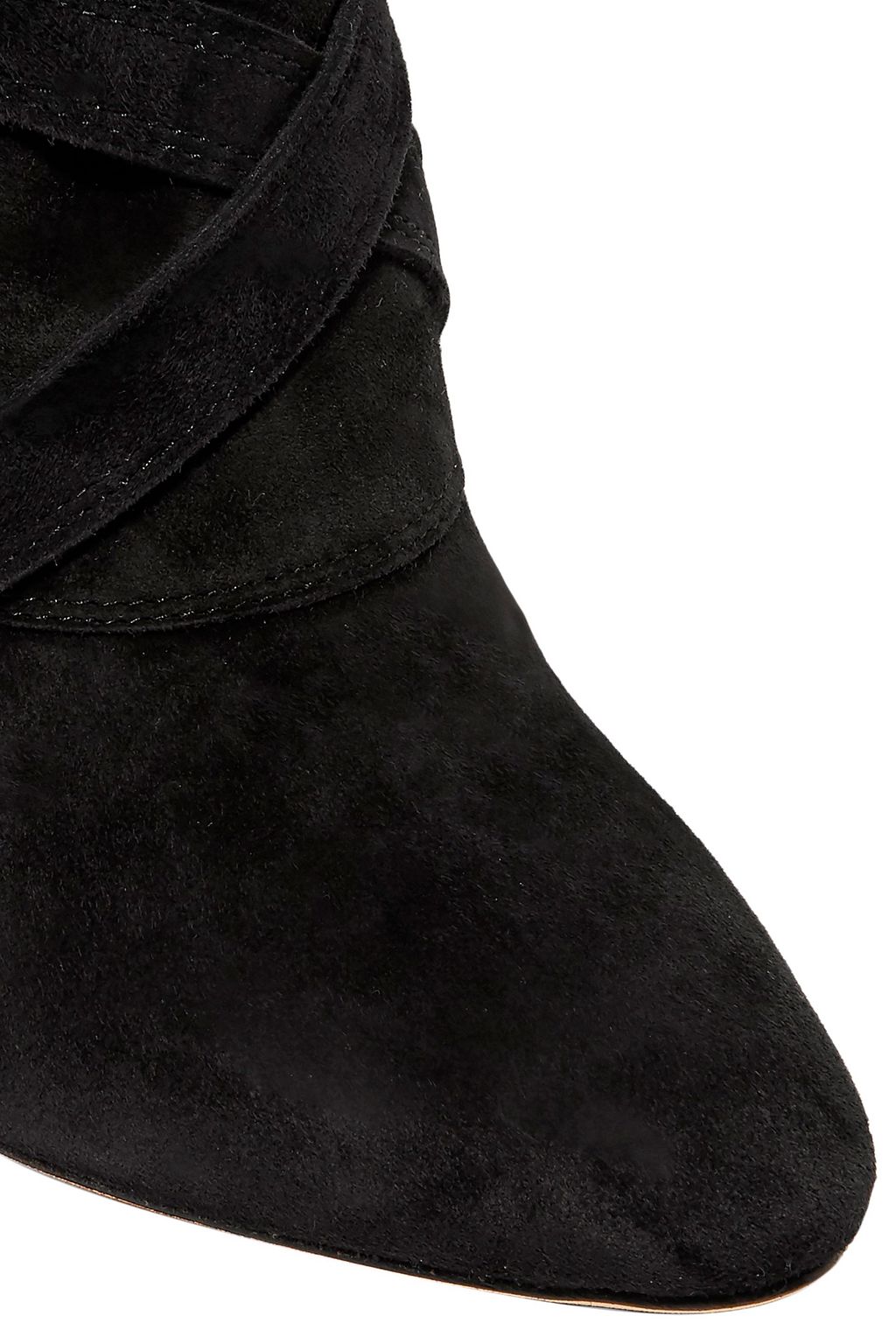 SAINT LAURENT Meurice suede knee boots
