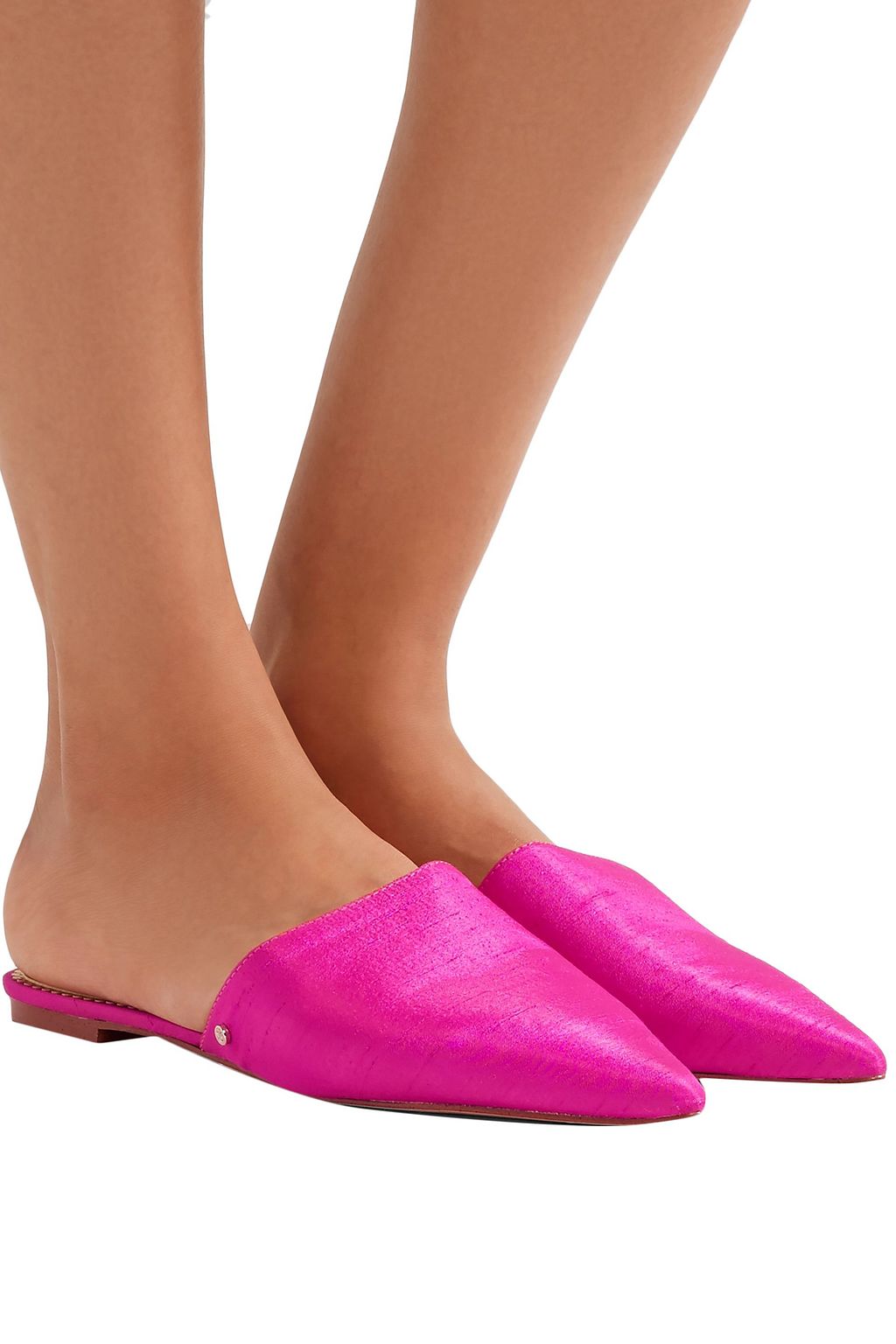 SAM EDELMAN Rumi dupioni slippers