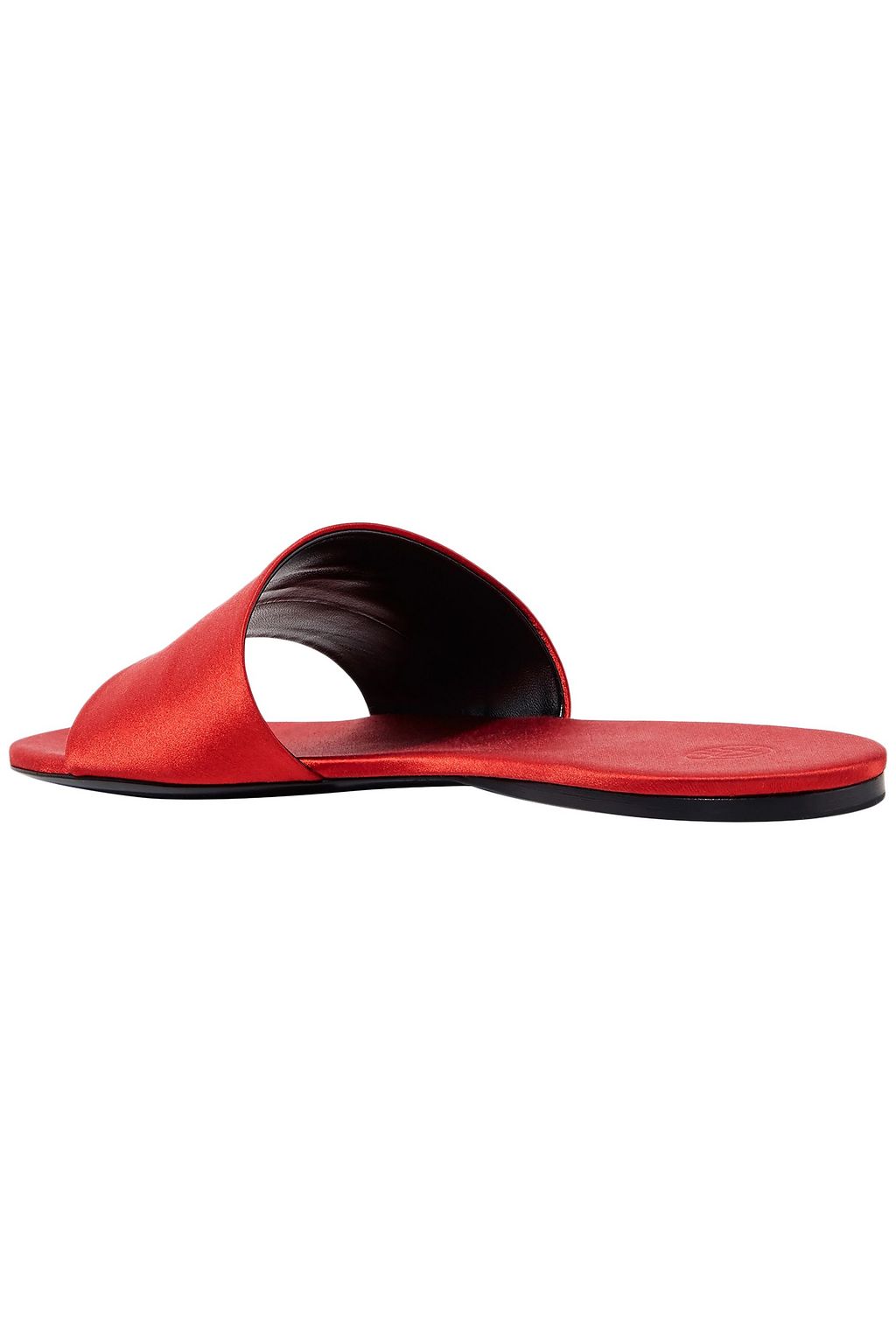 THE ROW Ellen satin slides