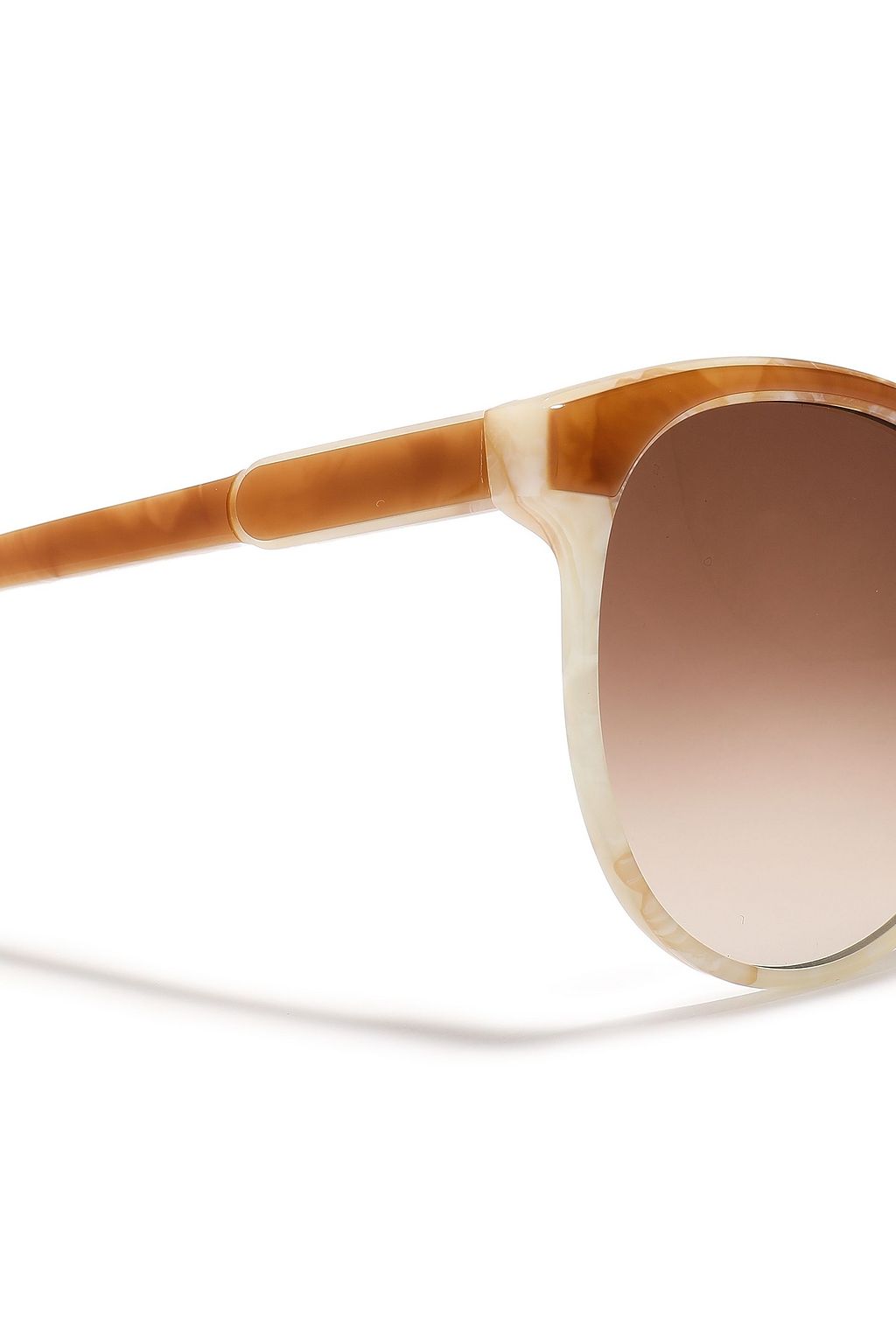 CHLOÉ D-frame marbled acetate sunglasses