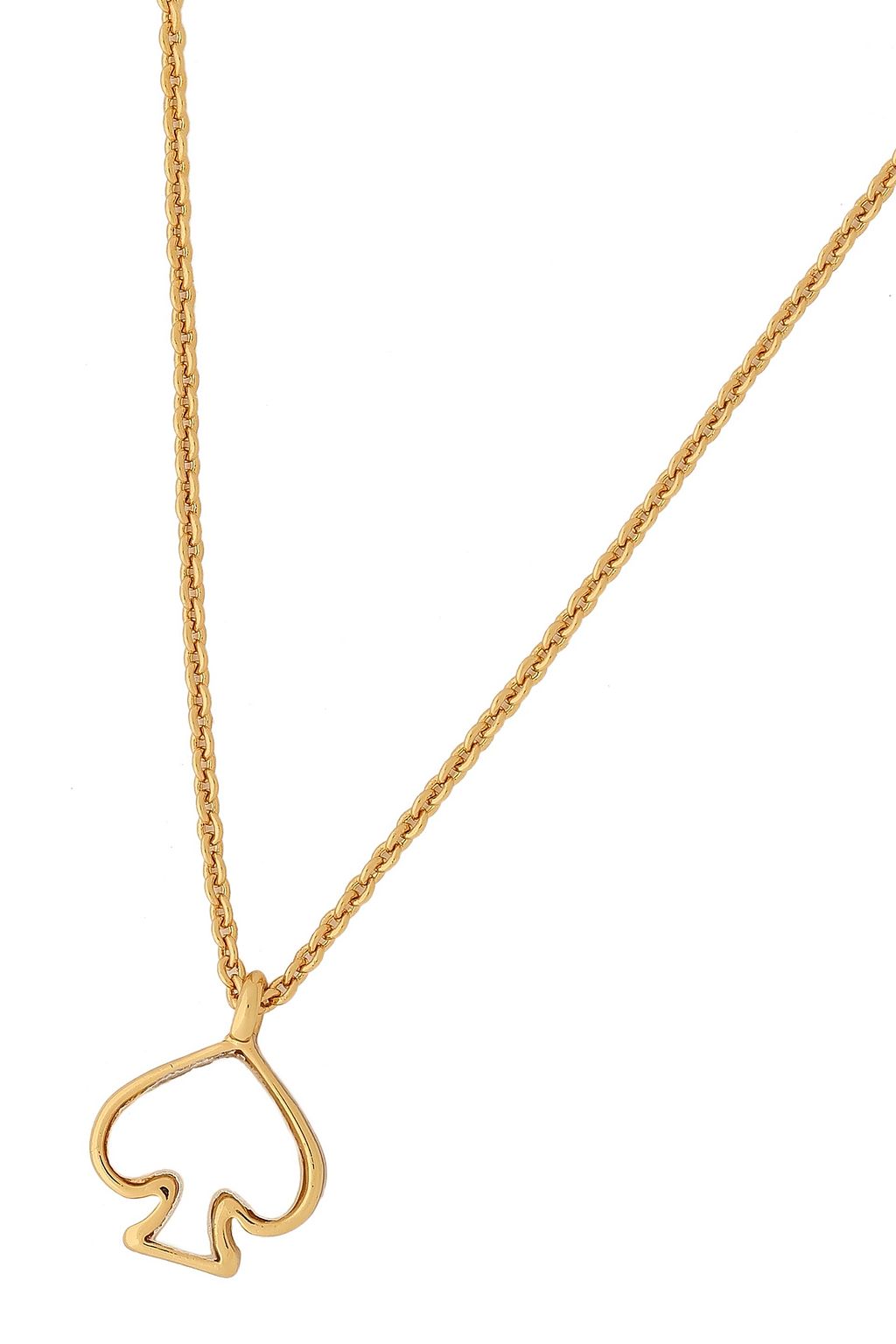 KATE SPADE NEW YORK Gold-tone mother-of-pearl necklace