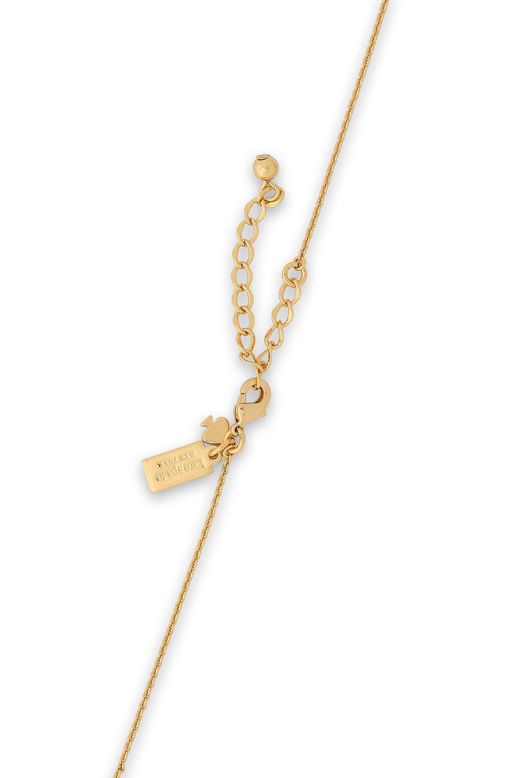 KATE SPADE NEW YORK Gold-tone mother-of-pearl necklace