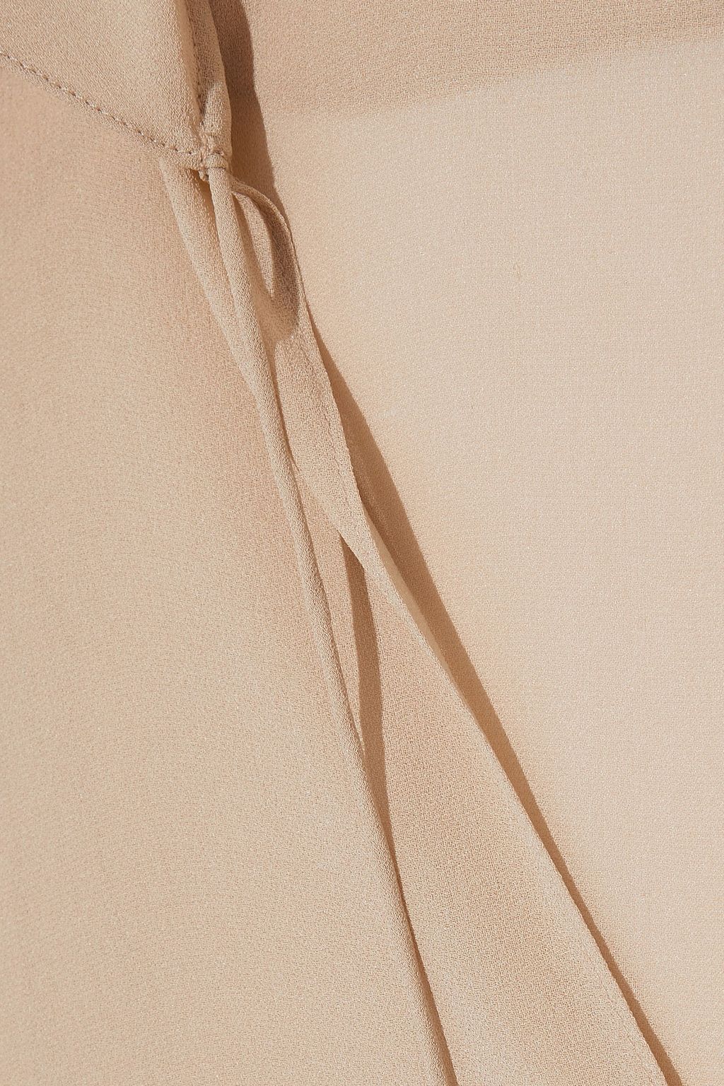 THEORY Silk-georgette maxi dress
