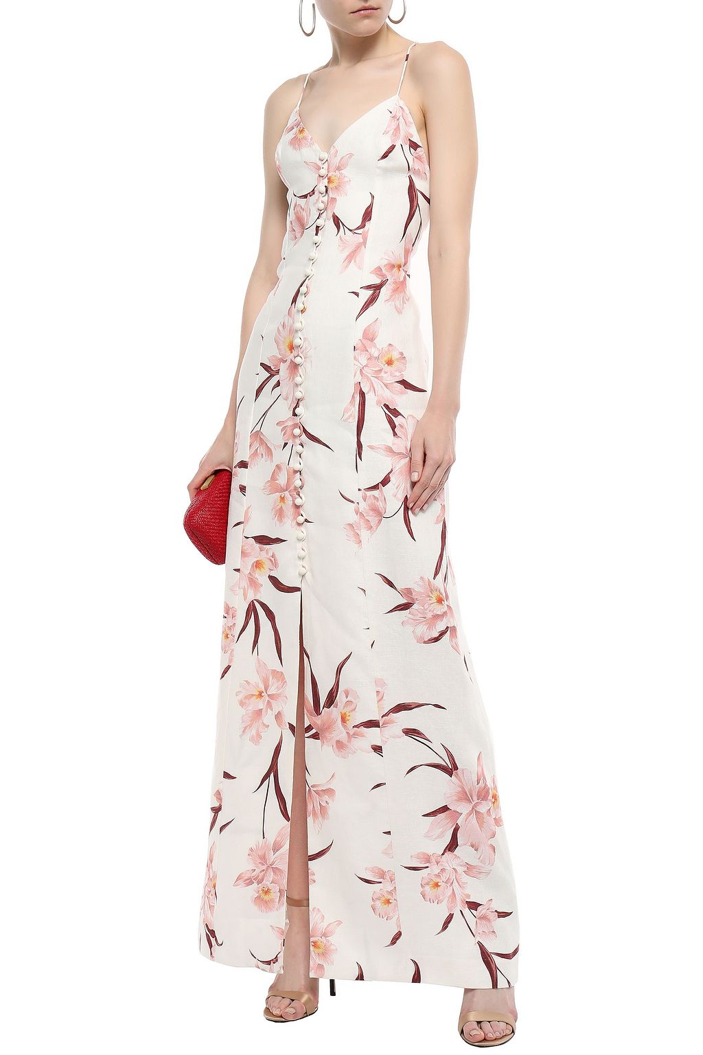 zimmermann corsage slip dress
