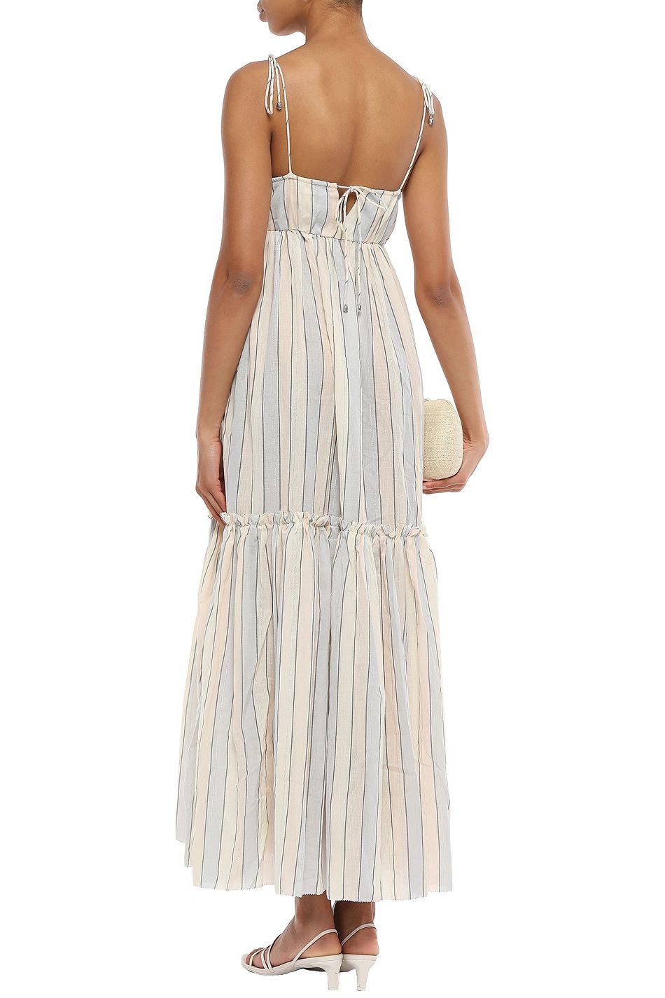 zimmermann striped maxi dress