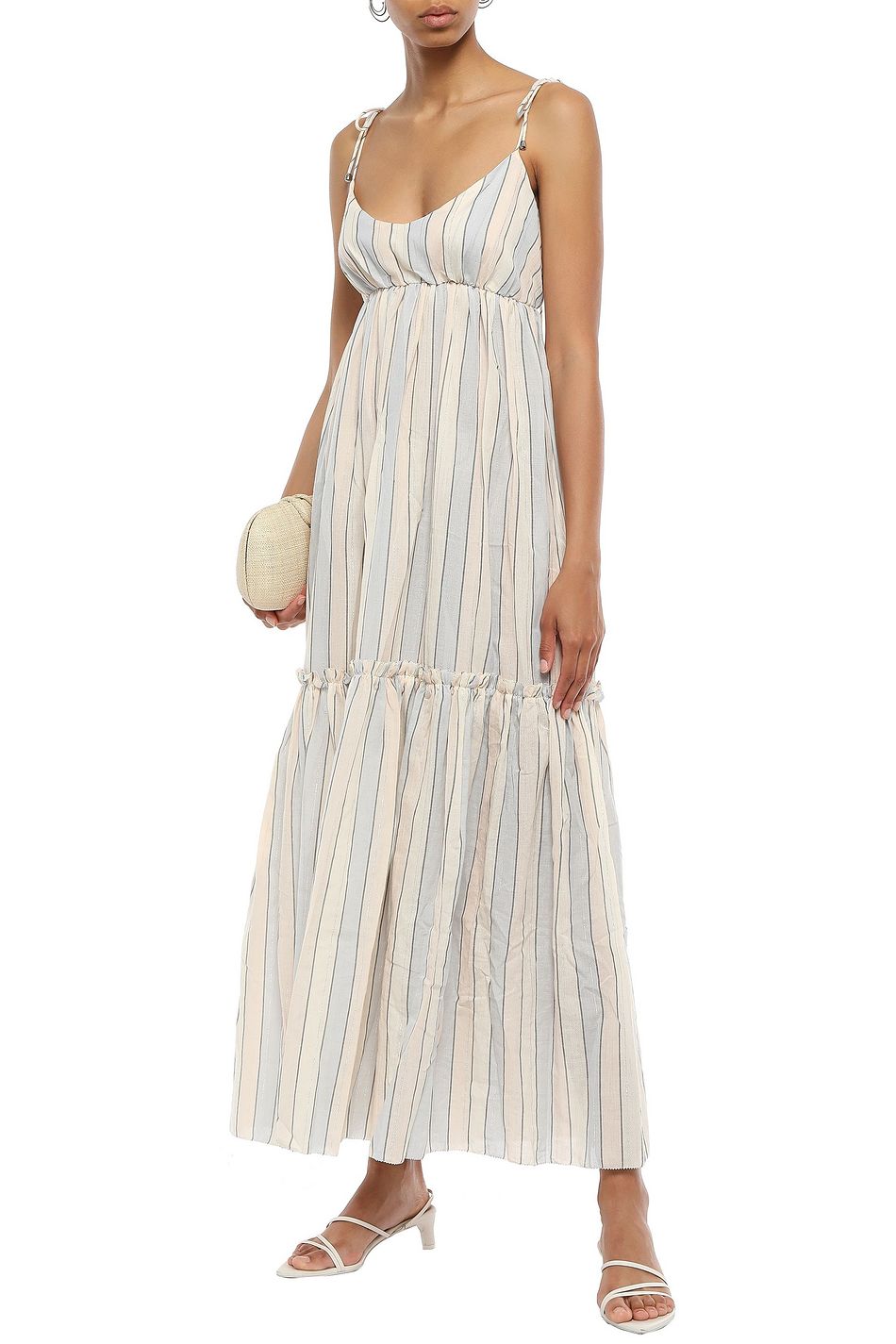 zimmermann striped maxi dress