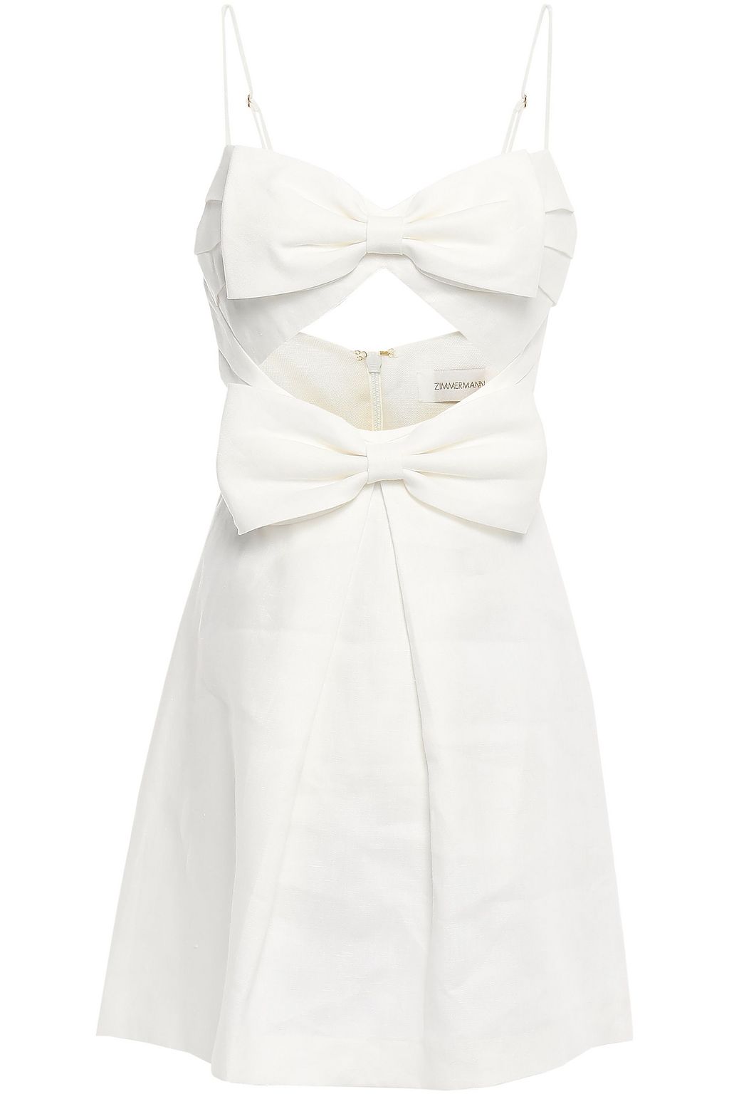 zimmermann corsage bow dress
