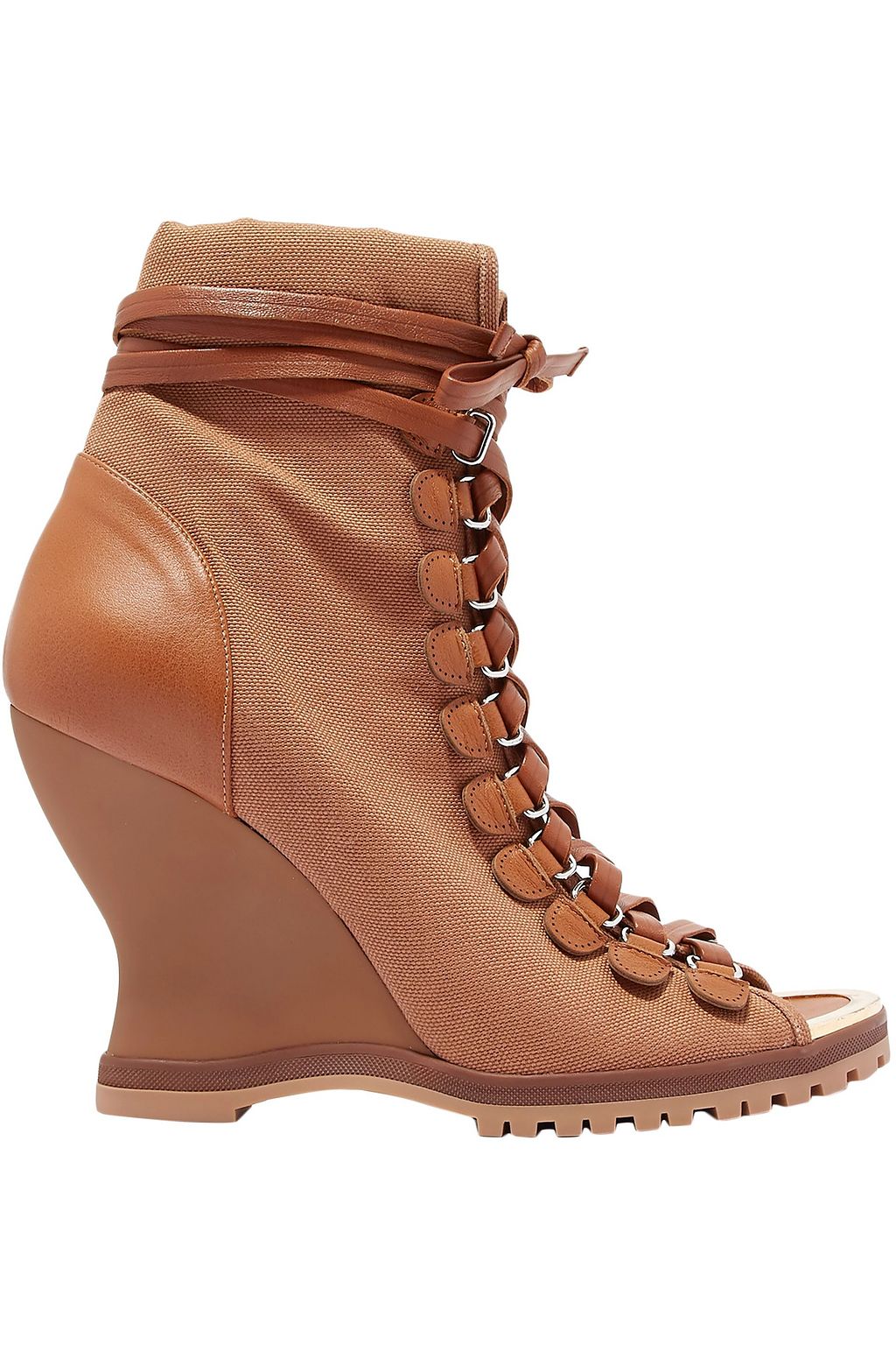 light beige ankle boots