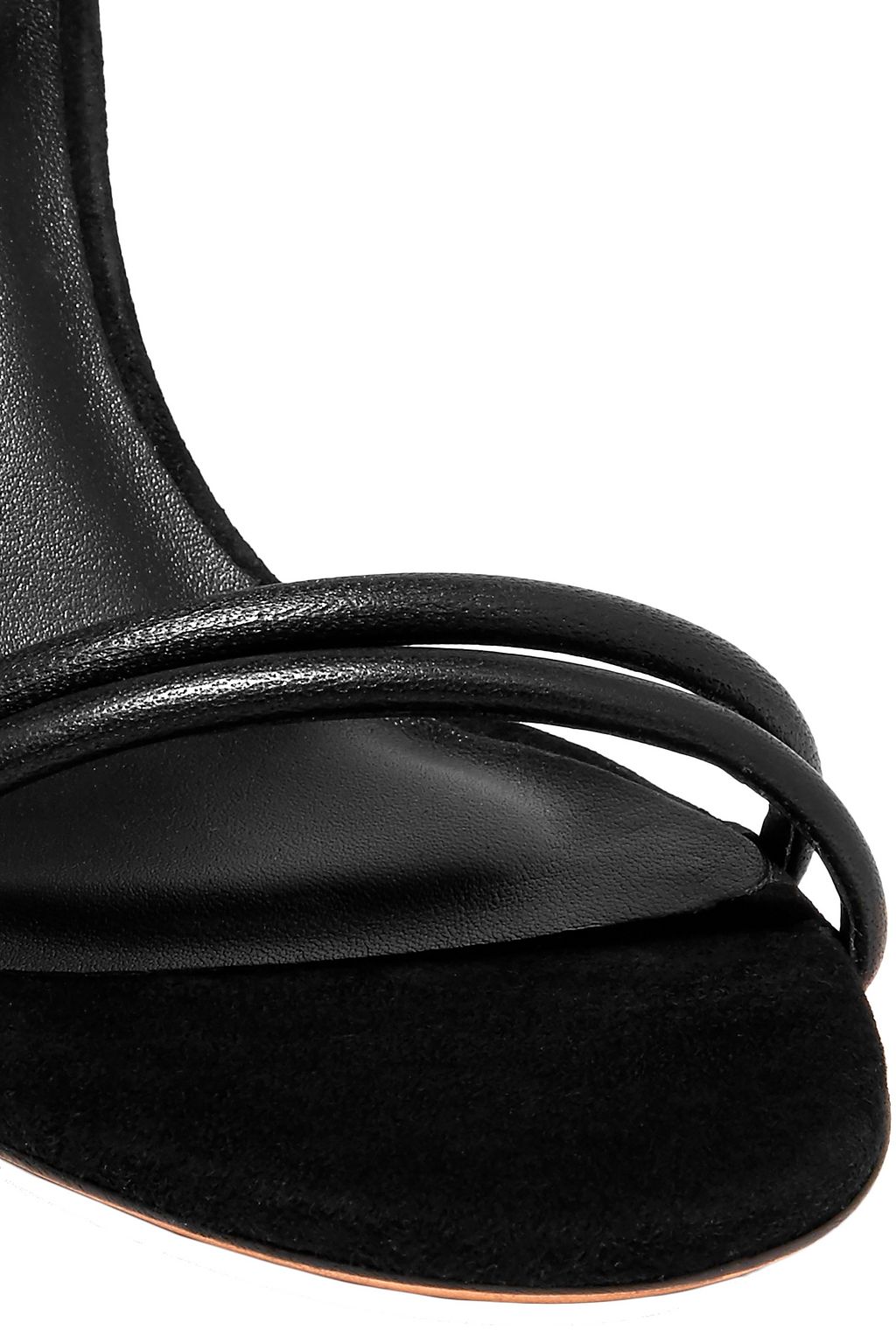 ISABEL MARANT Abigua leather and suede sandals