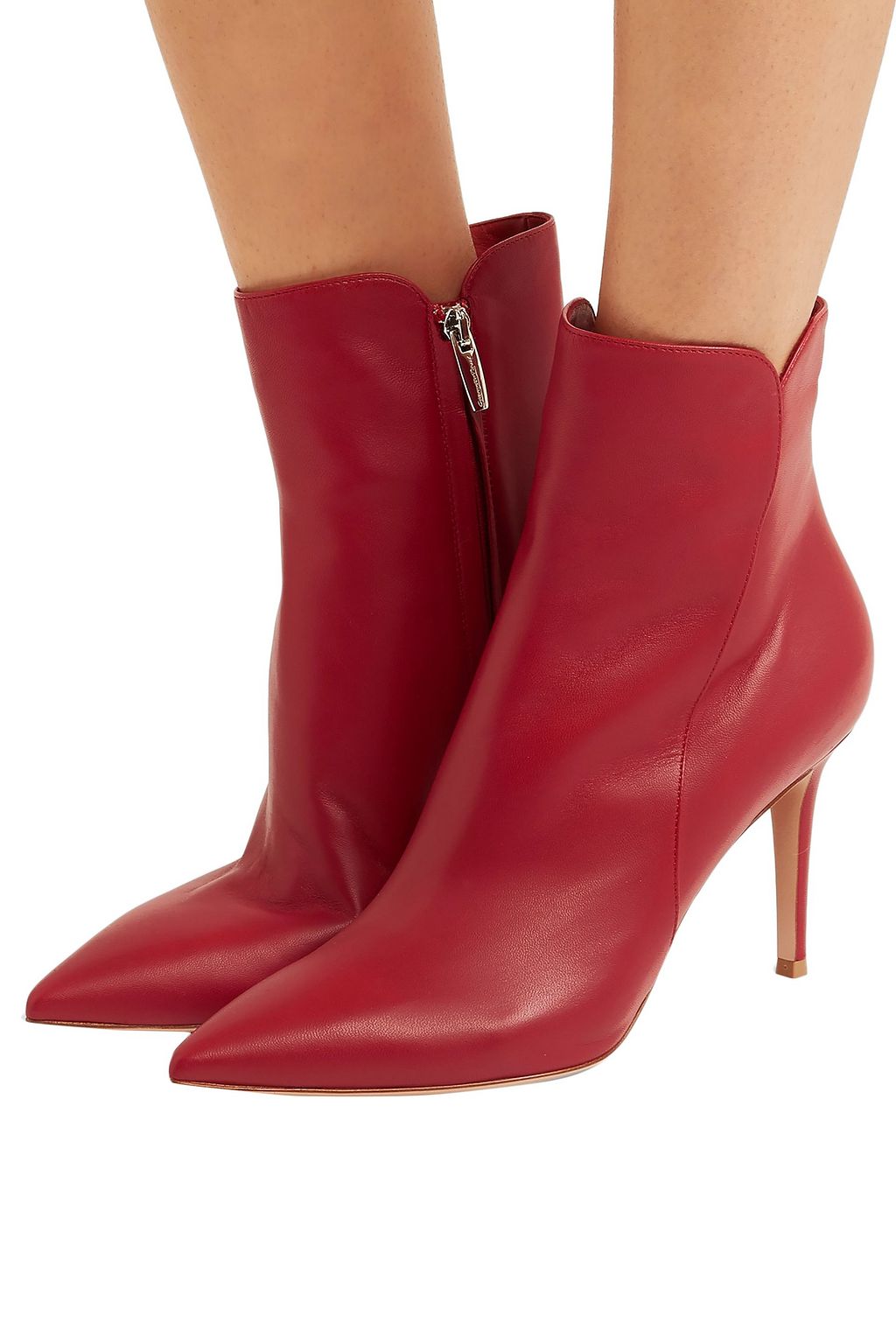 GIANVITO ROSSI Leather ankle boots