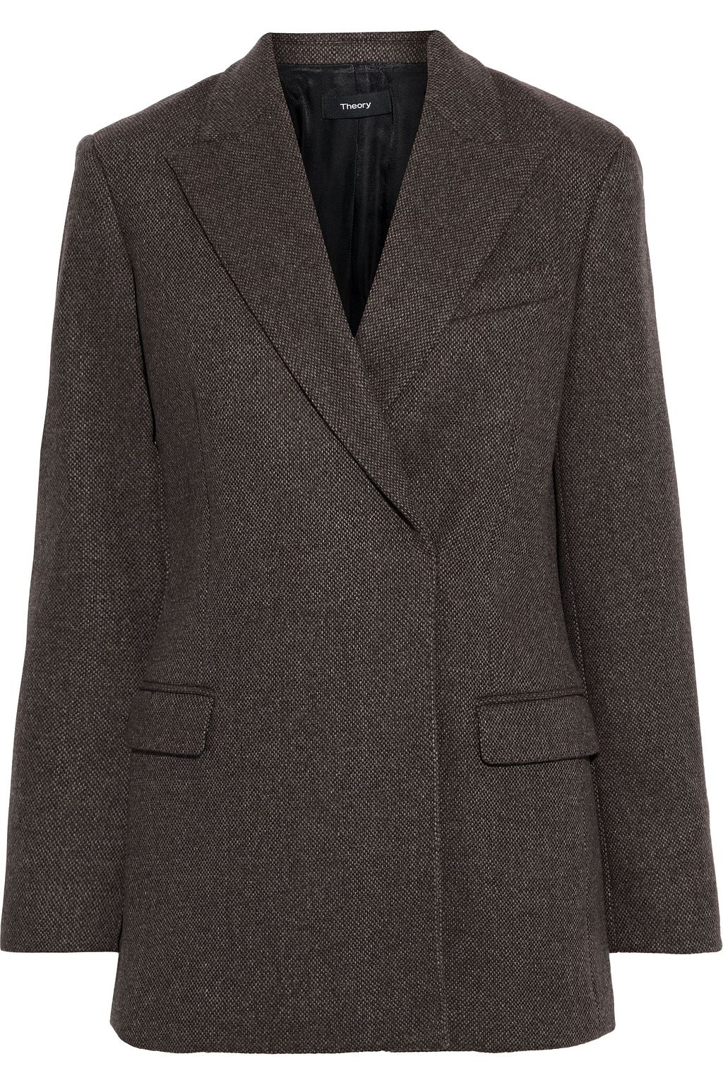 THEORY Cashmere-tweed blazer | THE OUTNET