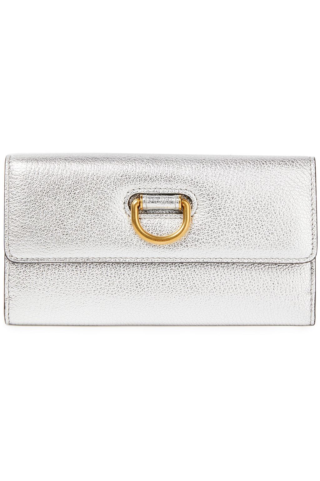 Silver leather wallet
